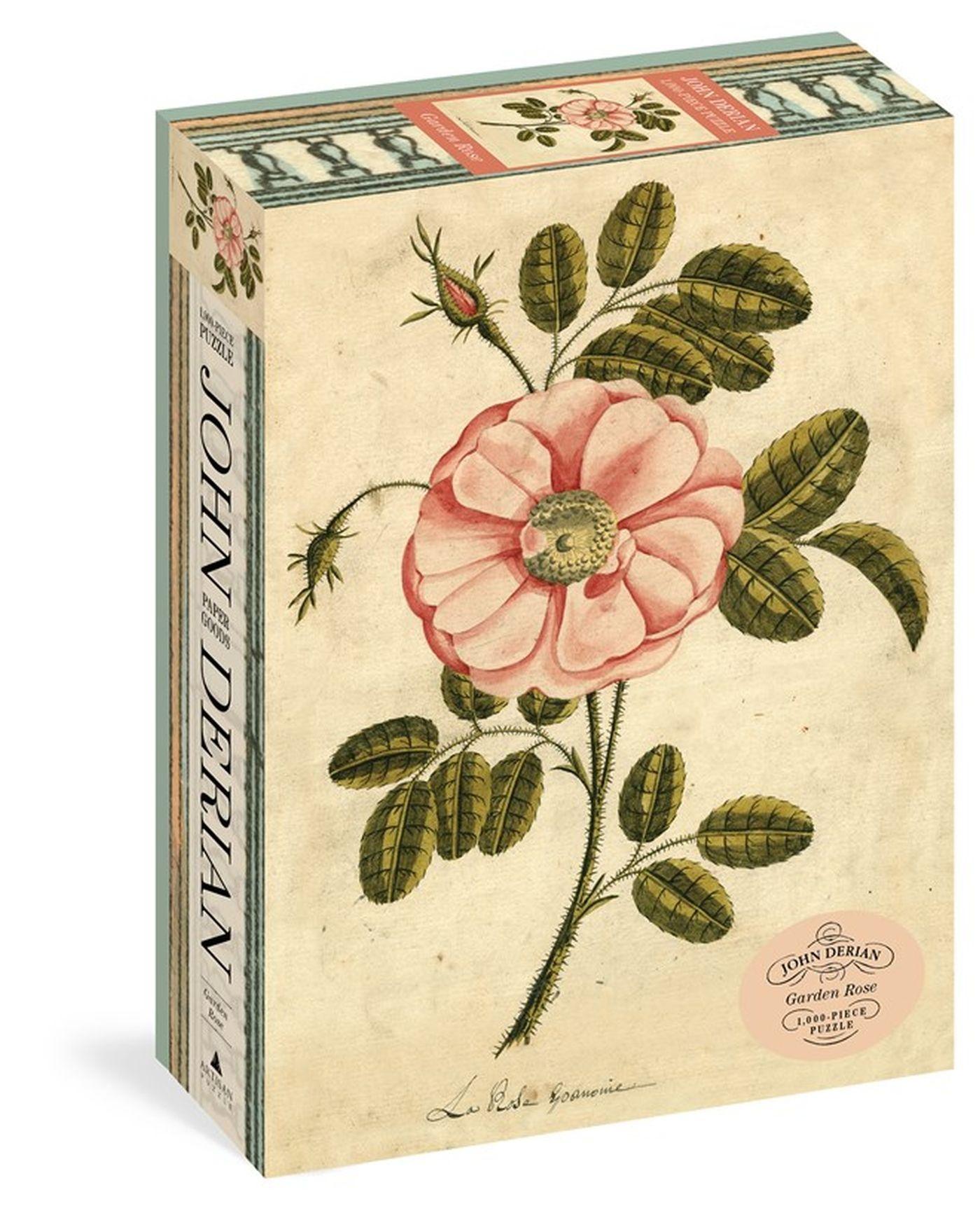 Vorderes Coverbild John Derian Paper Goods: Garden Rose 1,000-Piece Puzzle