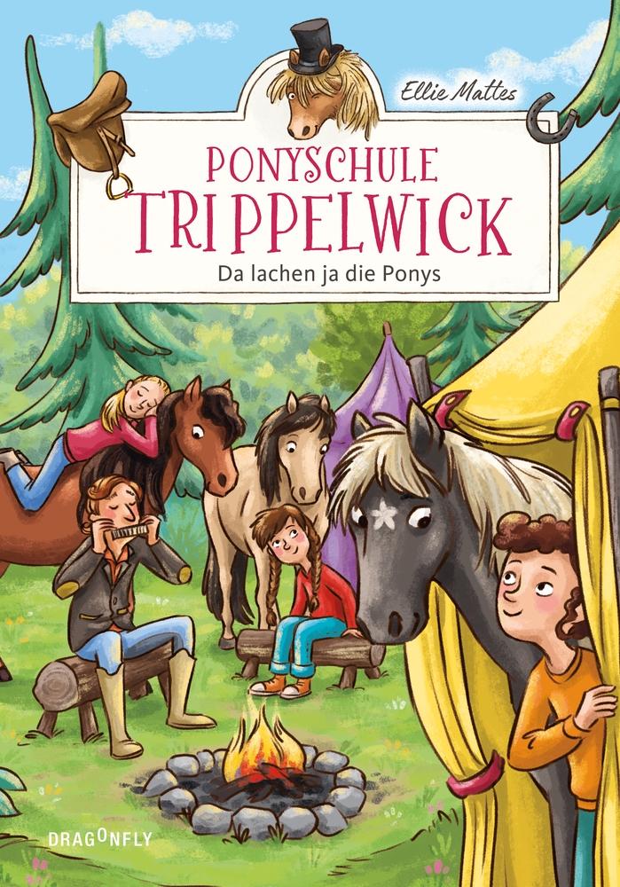 Vorderes Coverbild Ponyschule Trippelwick - Da lachen ja die Ponys