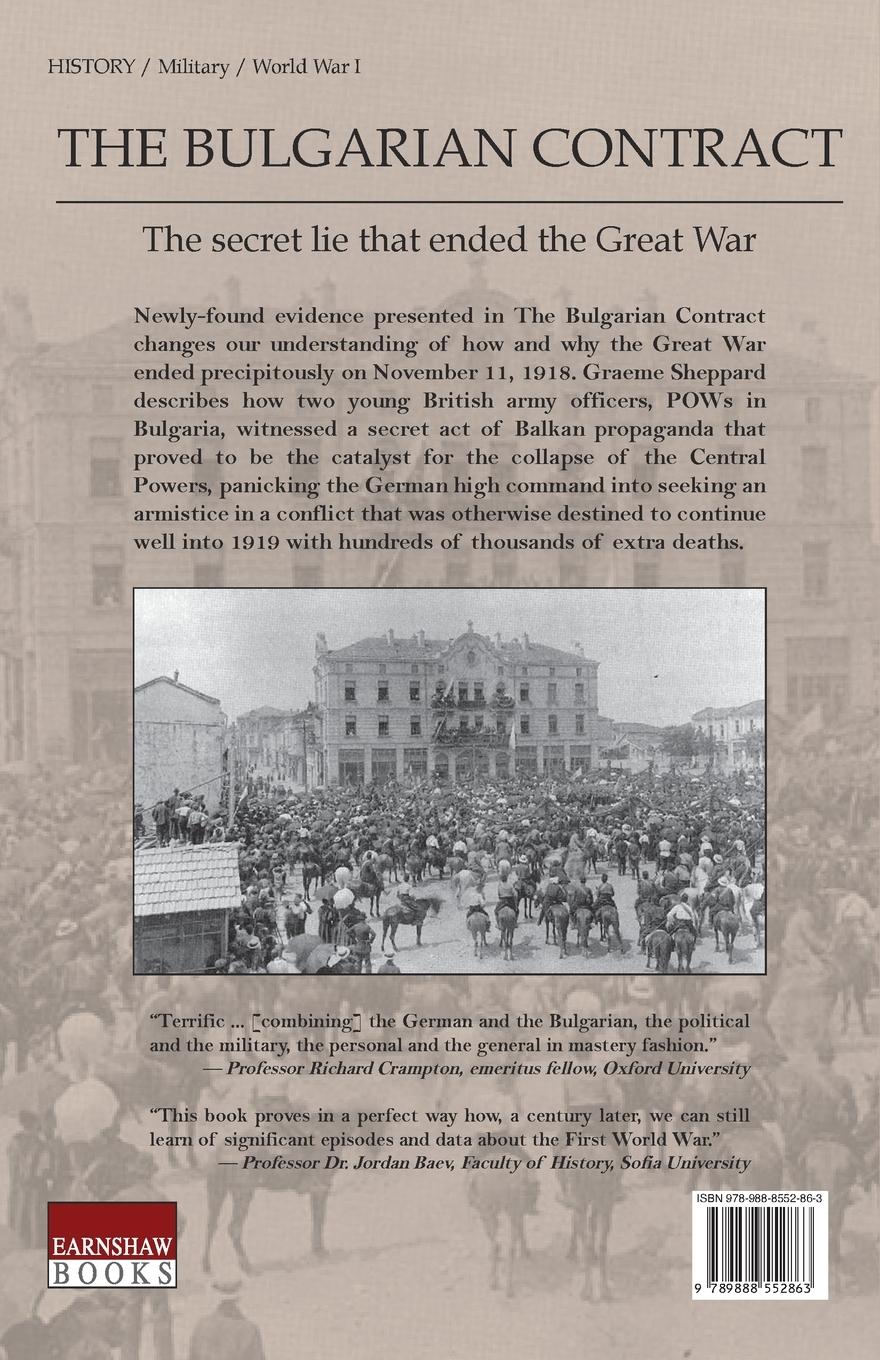 Rückseitencover The Bulgarian Contract