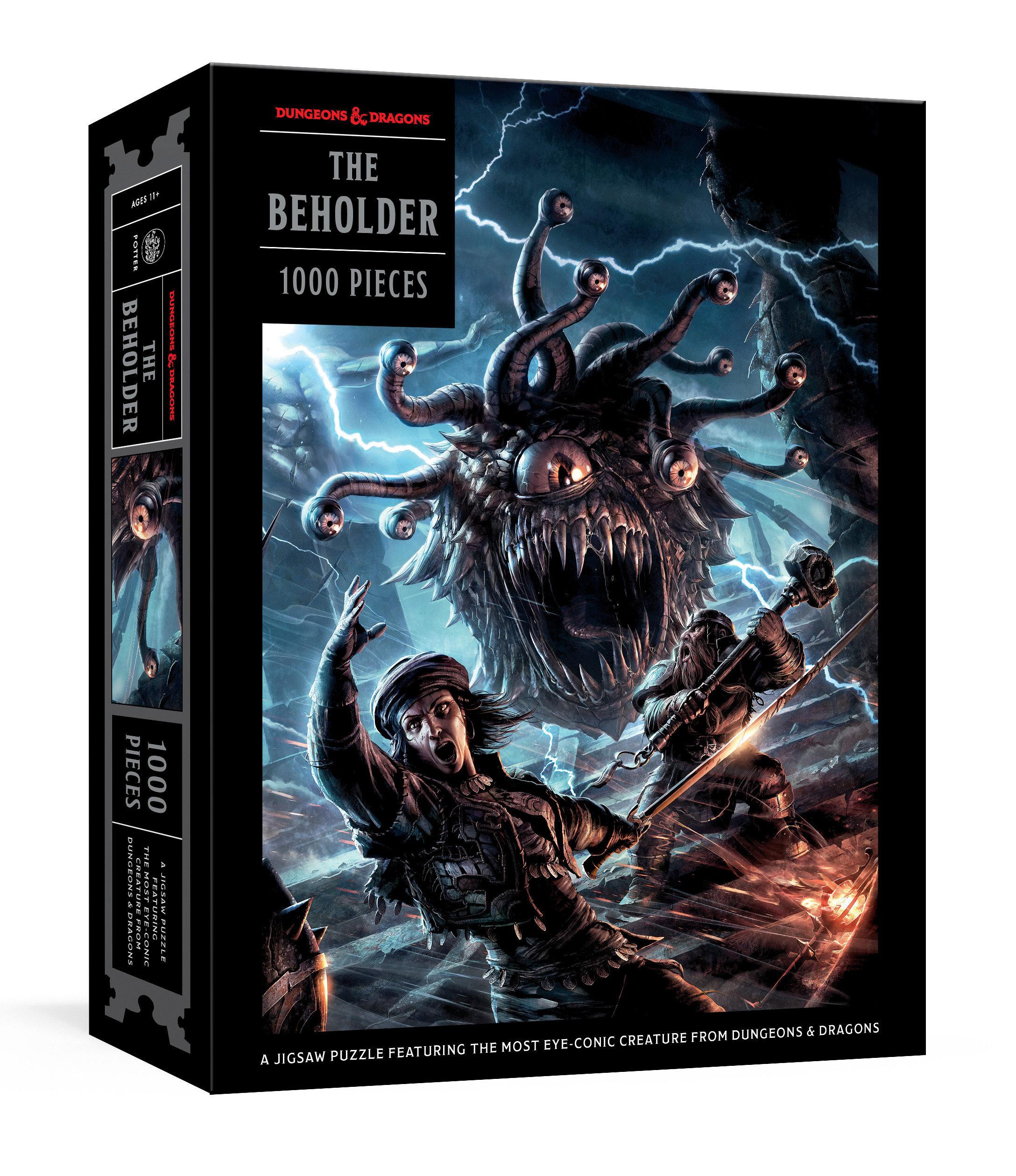 Vorderes Coverbild The Beholder Puzzle: A Dungeon & Dragons Jigsaw Puzzle: Jigsaw Puzzles for Adults