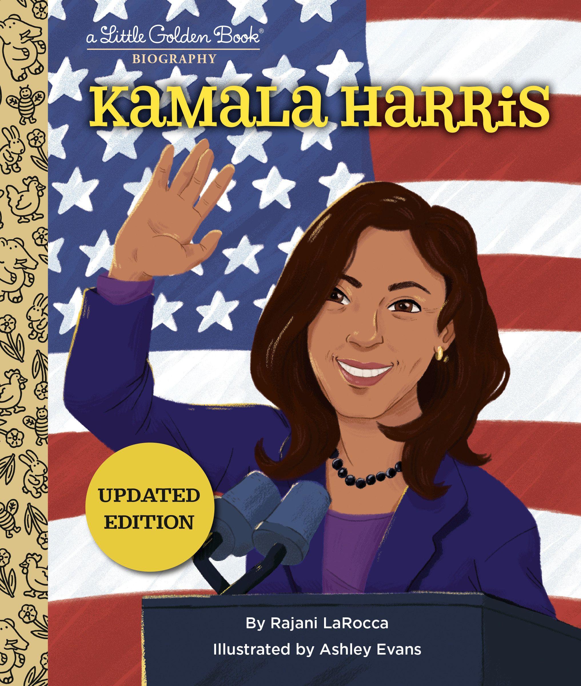 Vorderes Coverbild Kamala Harris: A Little Golden Book Biography