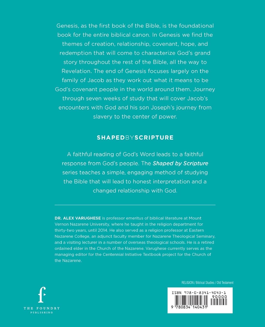 Rückseitencover Genesis 28-50