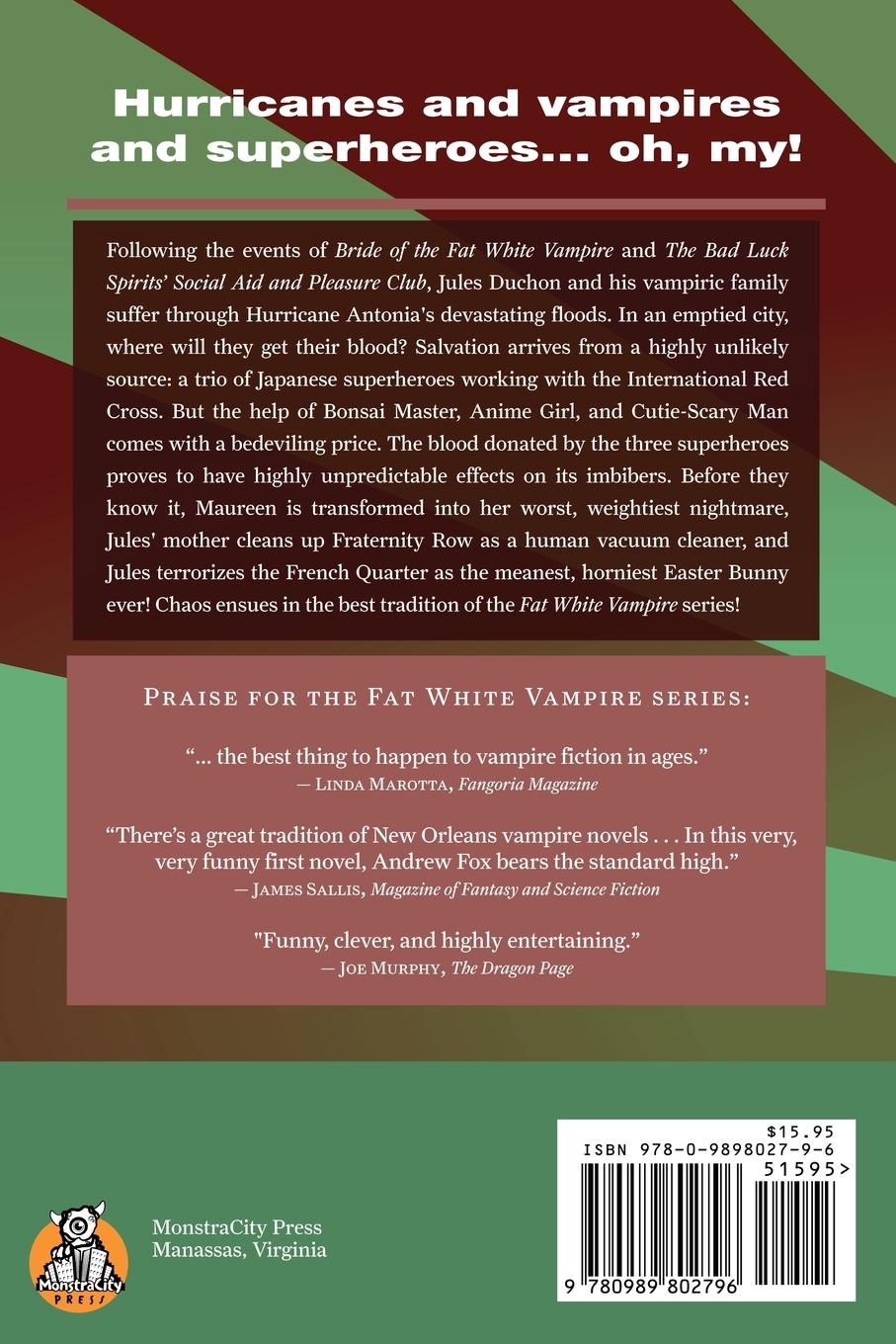 Rückseitencover Fat White Vampire Otaku