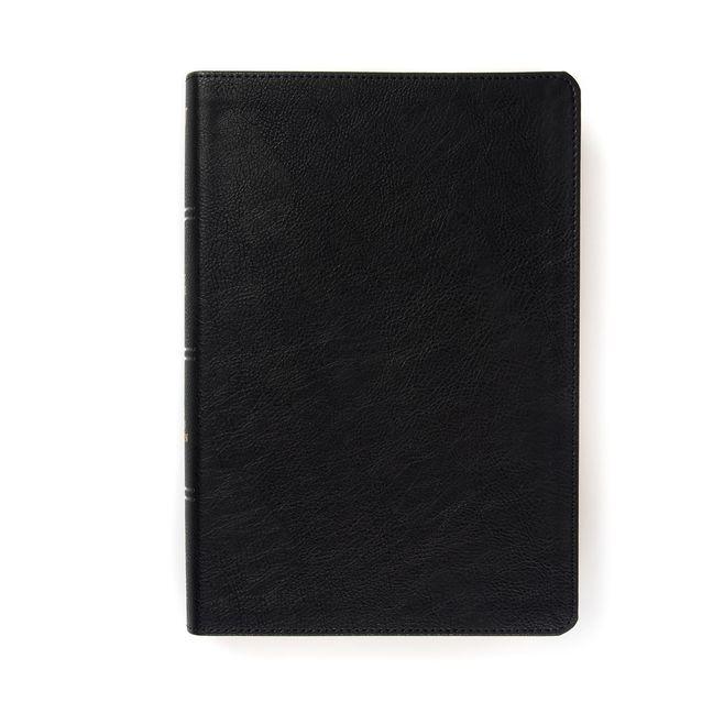 Vorderes Coverbild KJV Pastor's Bible, Black Leathertouch