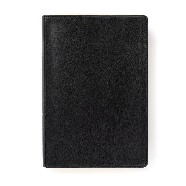 Vorderes Coverbild KJV Pastor's Bible, Black Genuine Leather