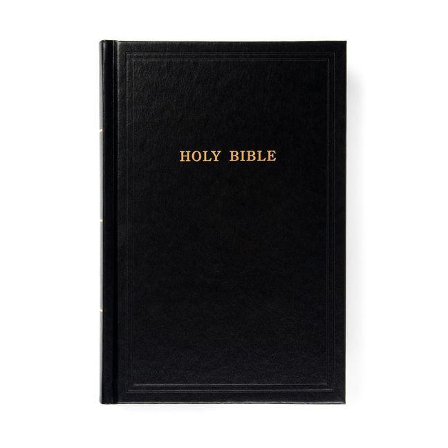 Vorderes Coverbild KJV Pew Bible, Black Hardcover