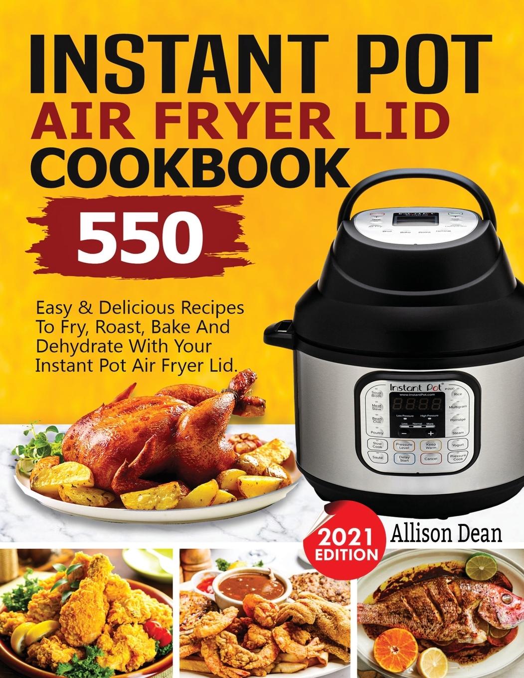 Vorderes Coverbild Instant Pot Air Fryer Lid Cookbook