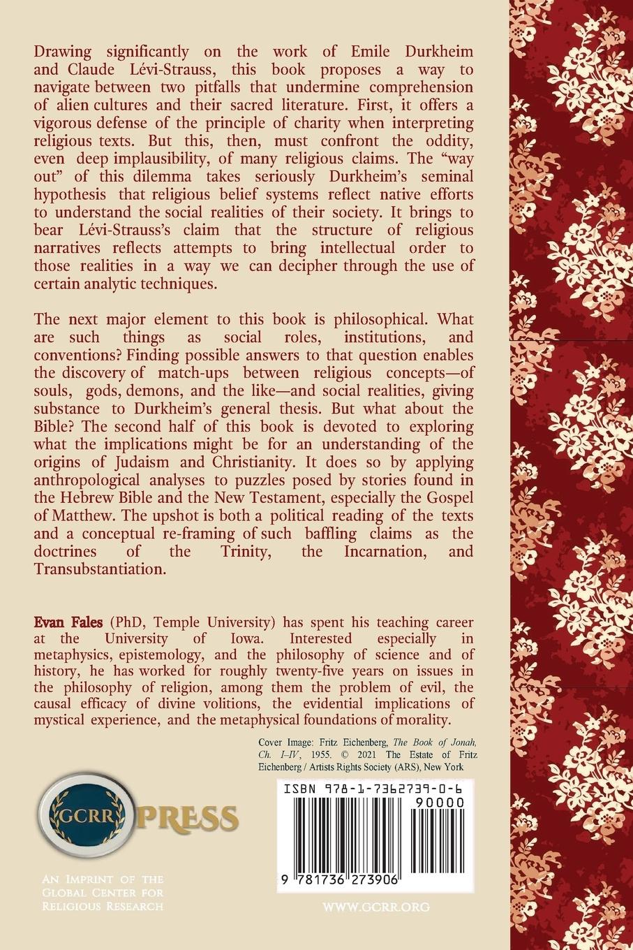 Rückseitencover Reading Sacred Texts