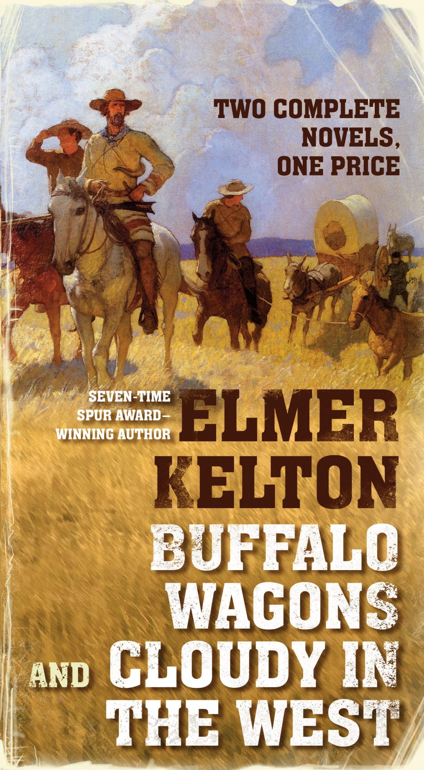 Vorderes Coverbild Buffalo Wagons and Cloudy in the West