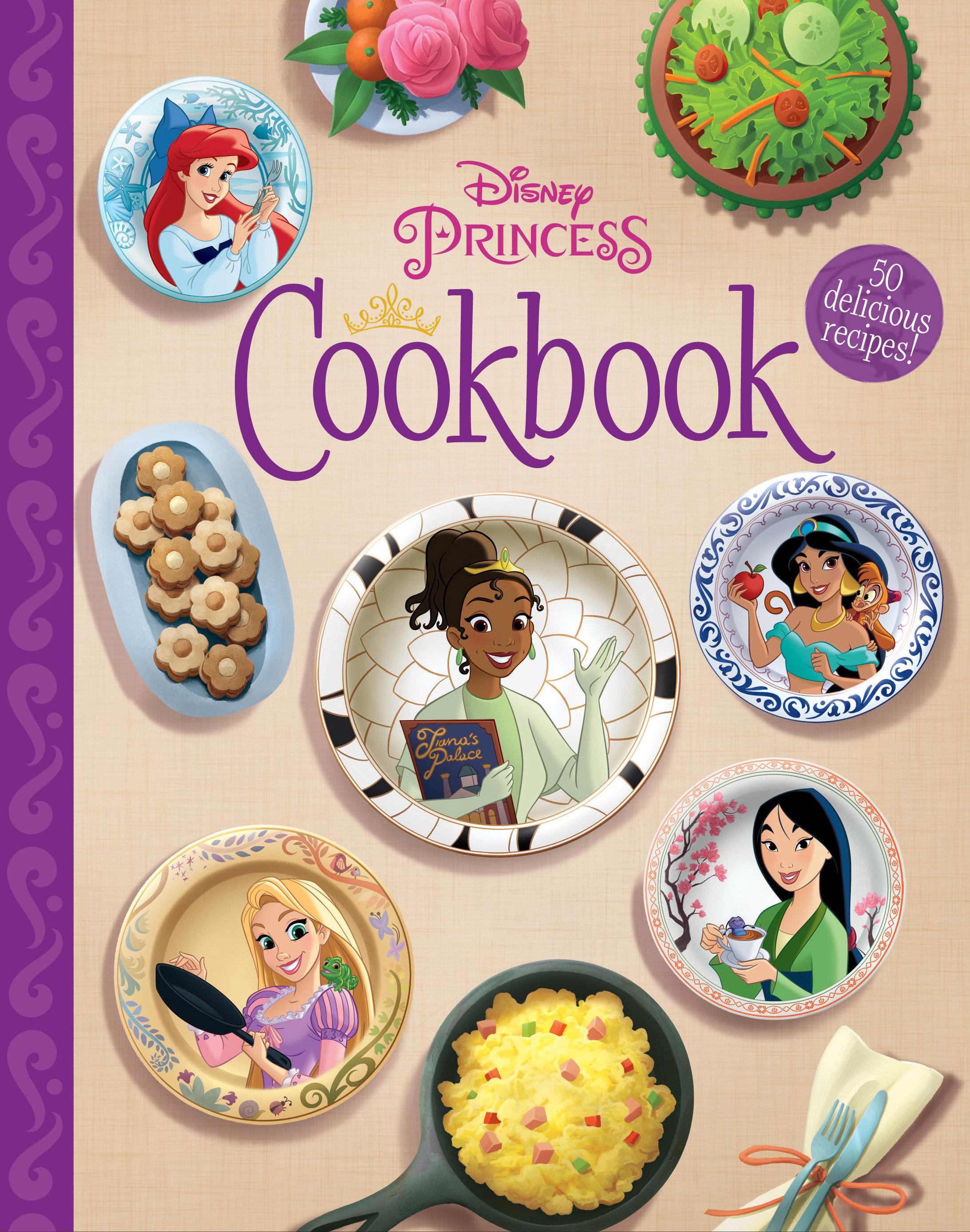 Vorderes Coverbild The Disney Princess Cookbook