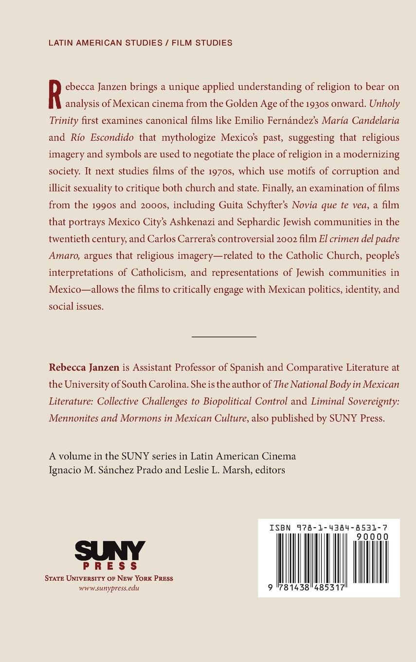 Rückseitencover Unholy Trinity