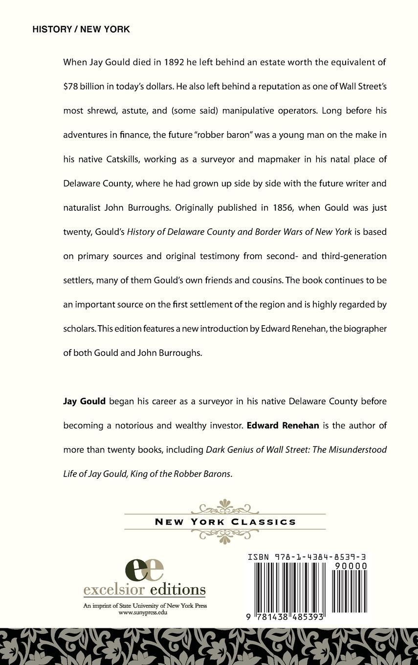 Rückseitencover History of Delaware County and Border Wars of New York