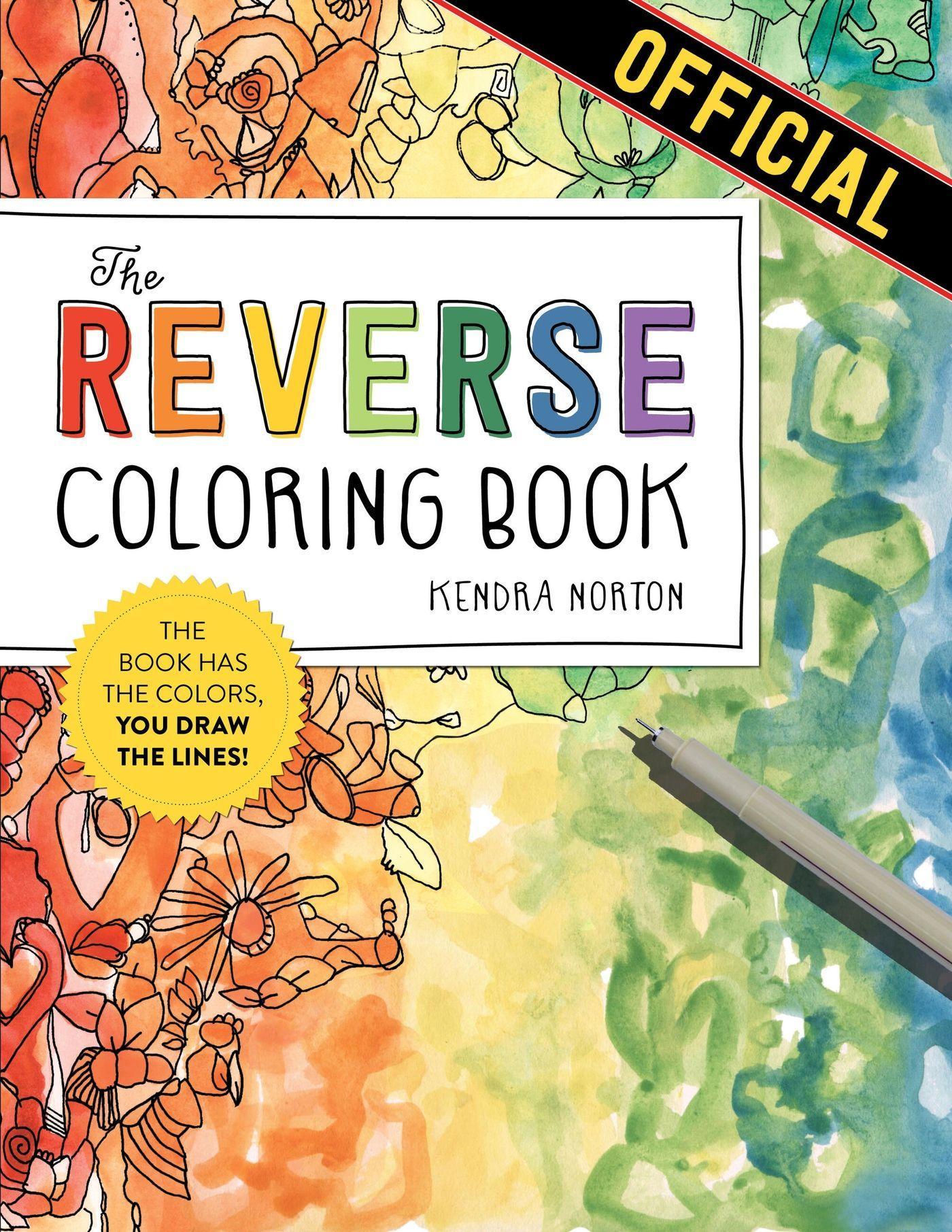 Vorderes Coverbild The Reverse Coloring Book(TM)