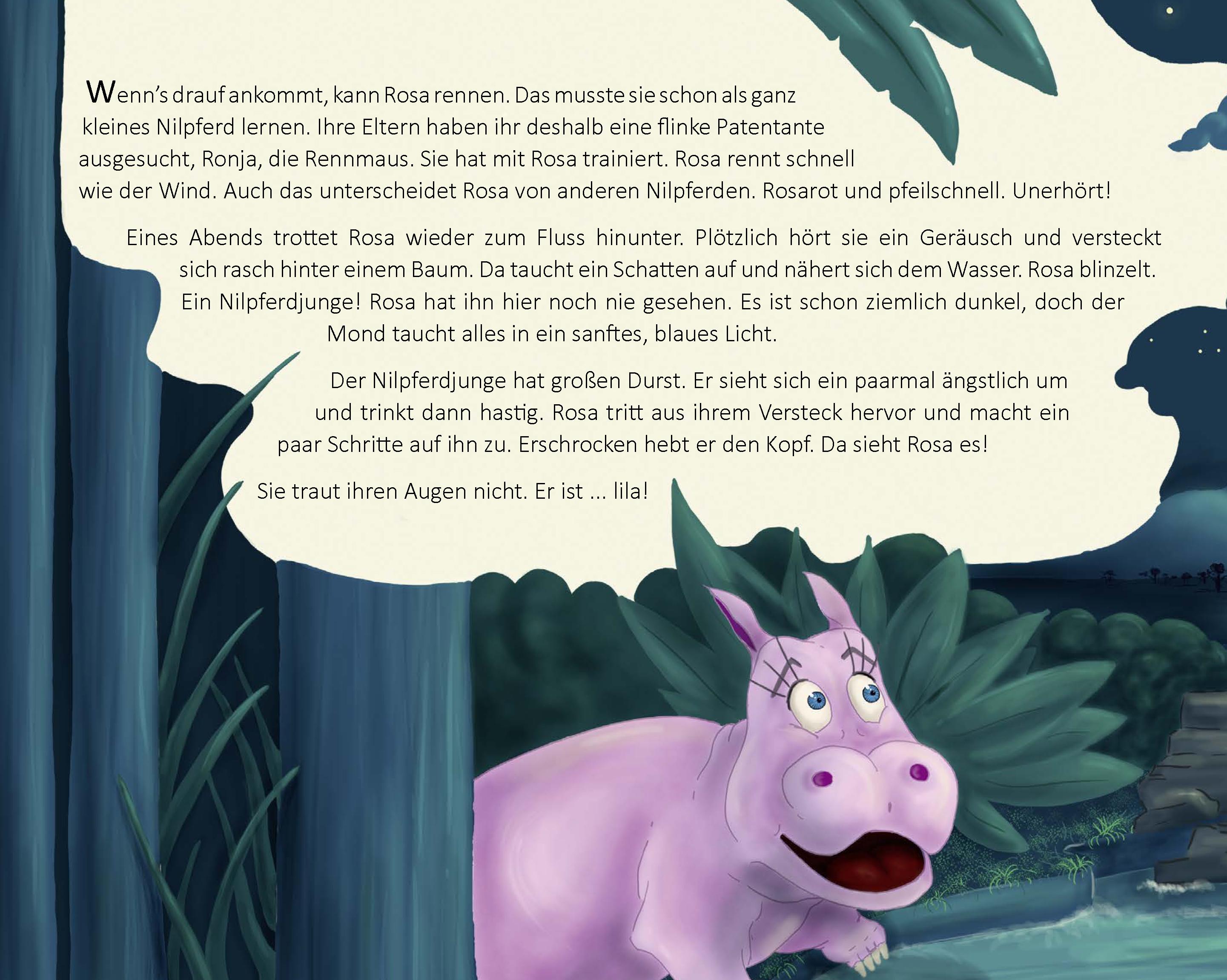 Beispielinhalt (Bild) ROSA sucht das Regenbogenland