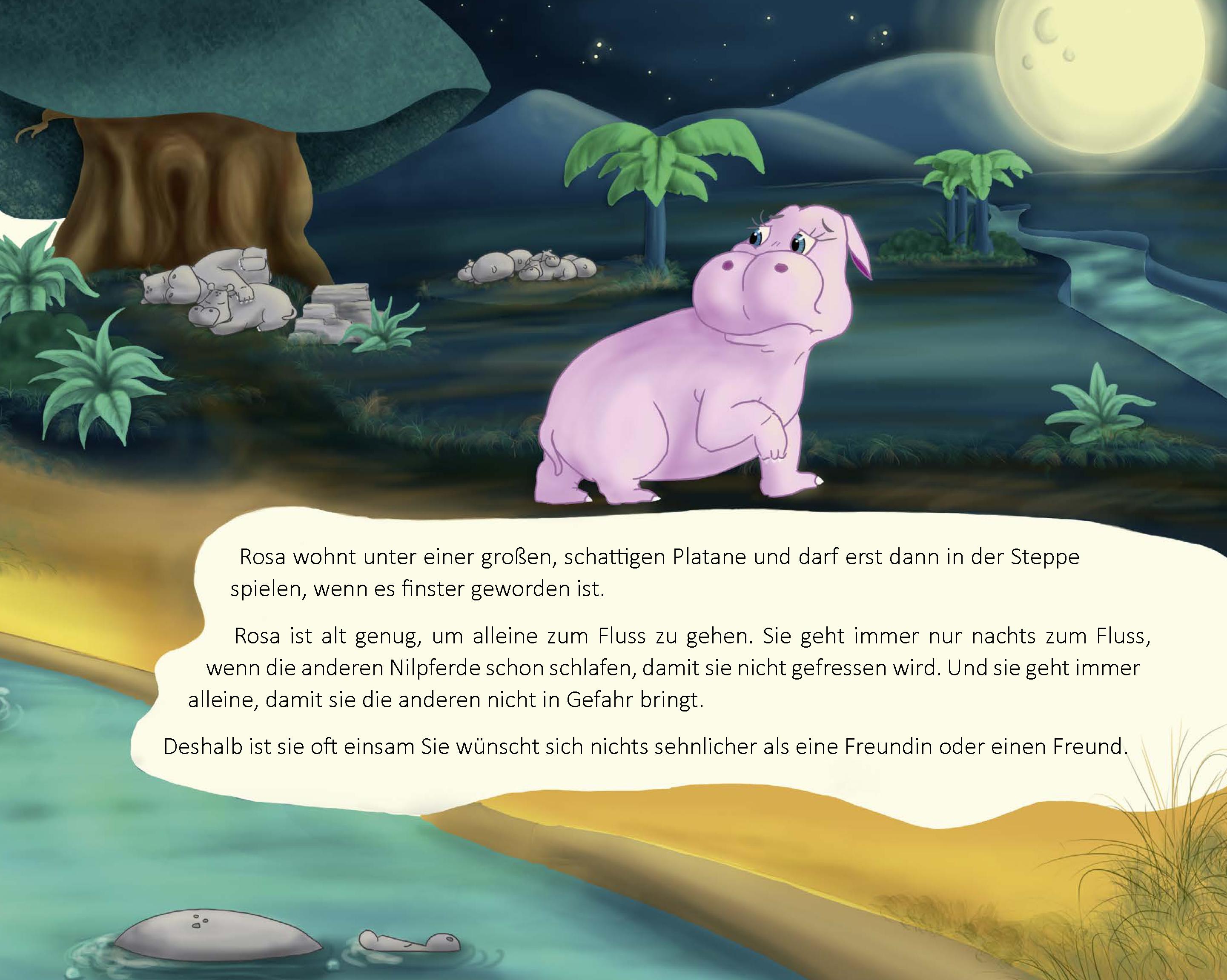 Beispielinhalt (Bild) ROSA sucht das Regenbogenland