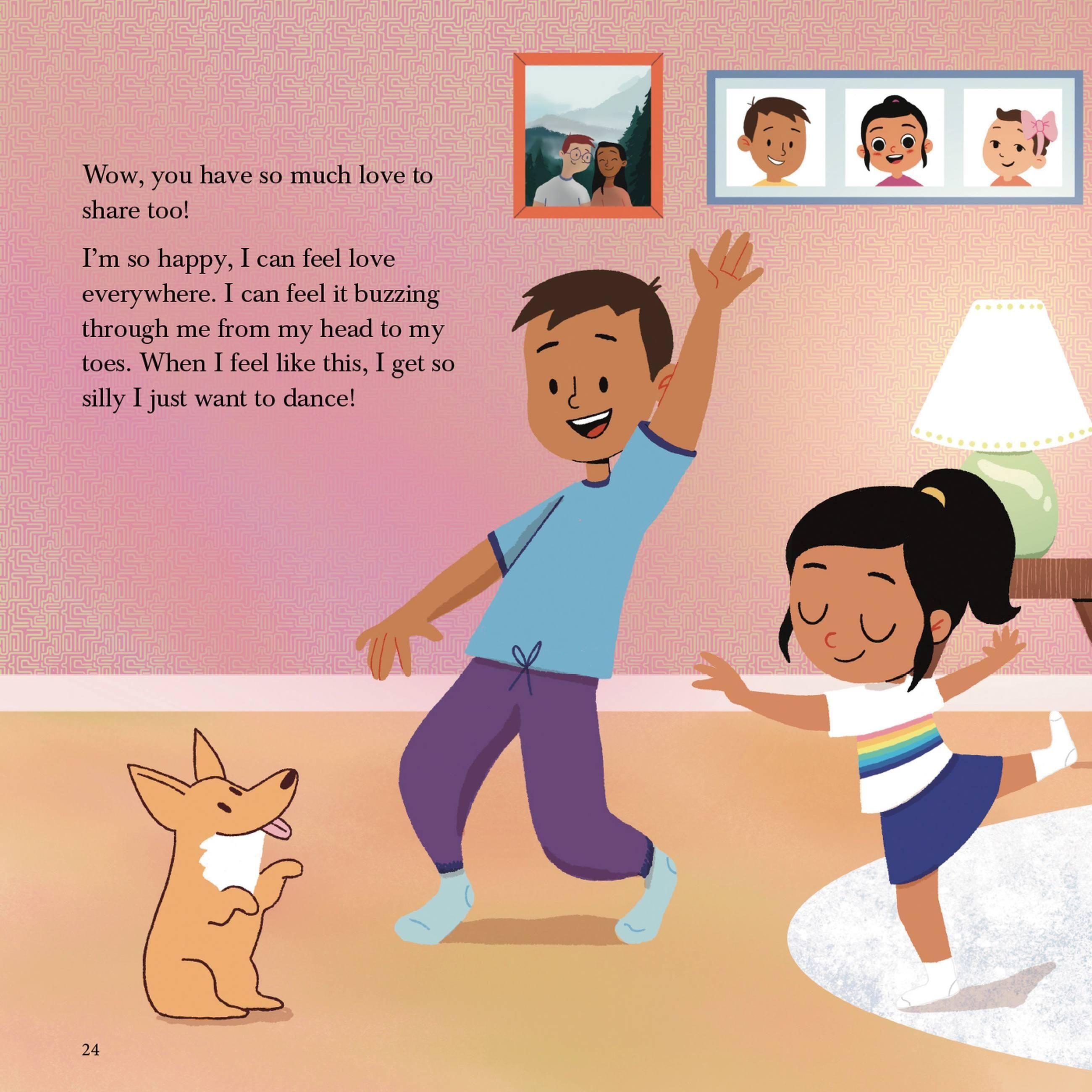 Beispielinhalt (Bild) Luna Finds Love Everywhere