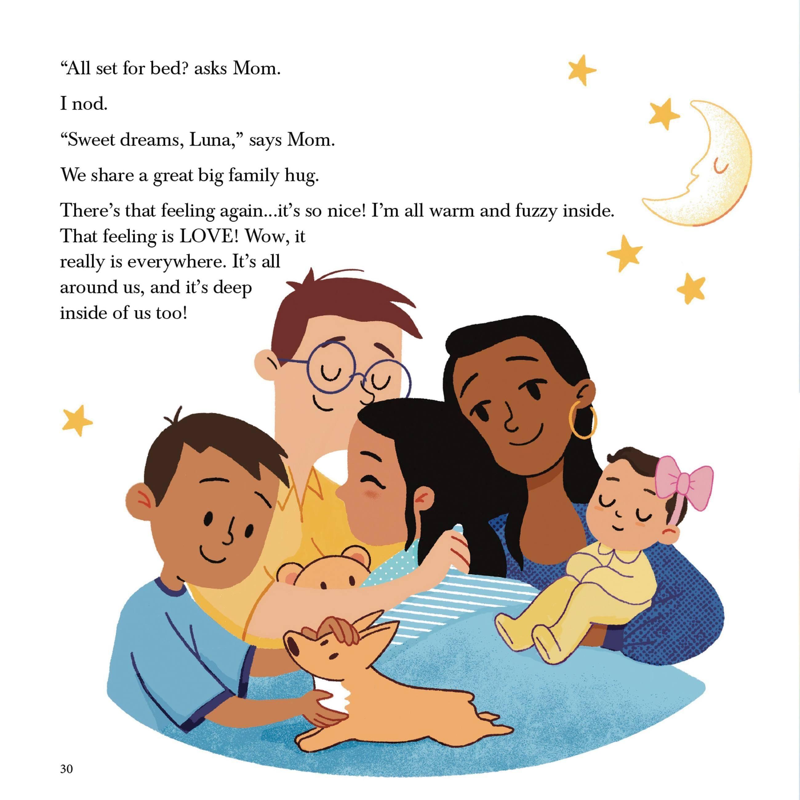 Beispielinhalt (Bild) Luna Finds Love Everywhere