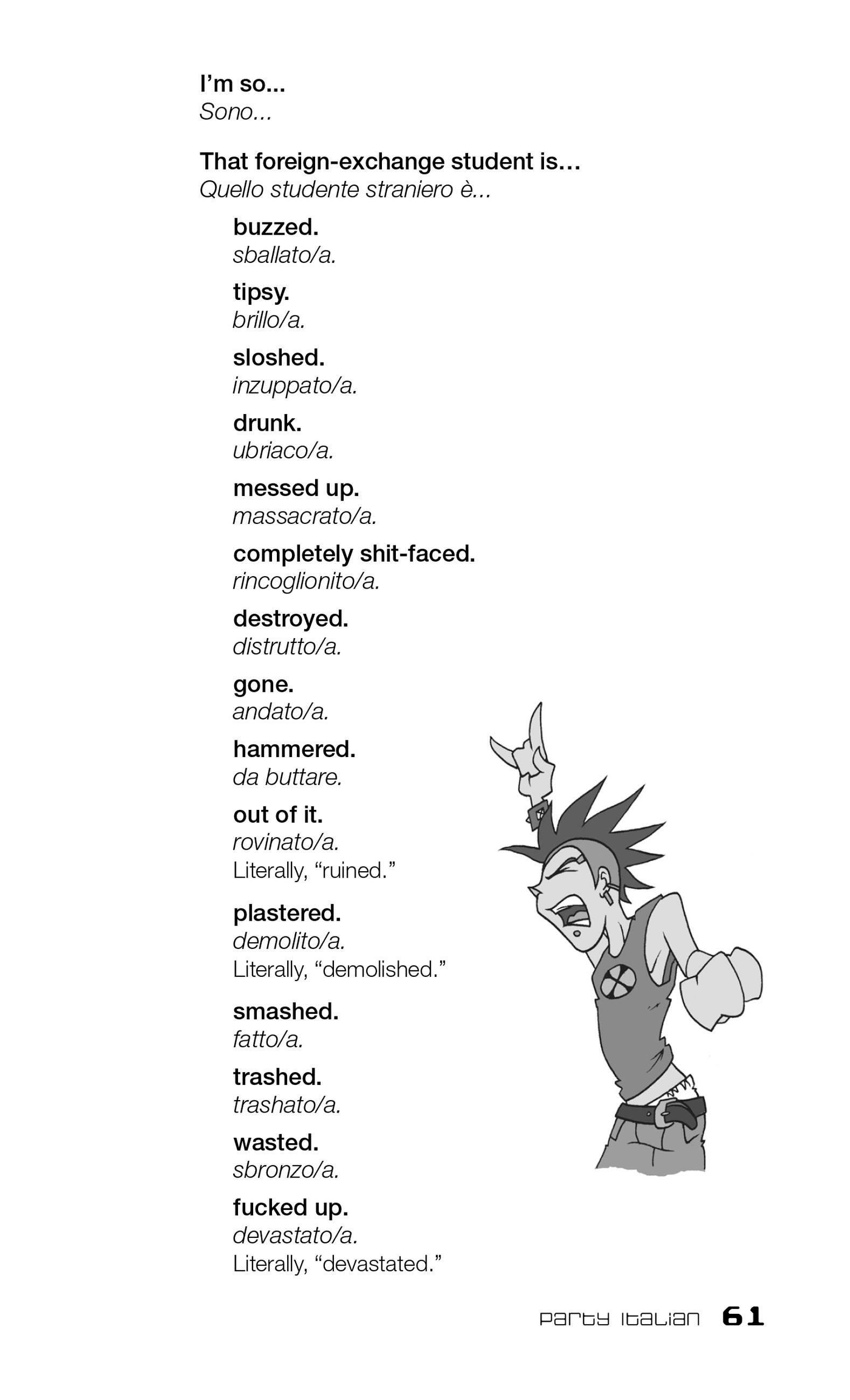 Beispielinhalt (Bild) Dirty Italian: Third Edition