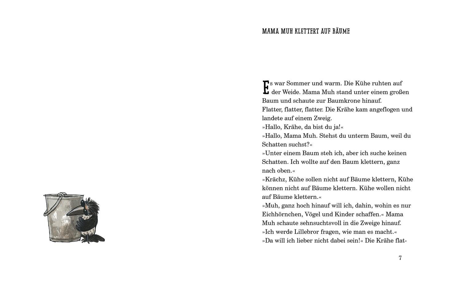Beispielinhalt (Bild) Mama Muh und der Kletterbaum