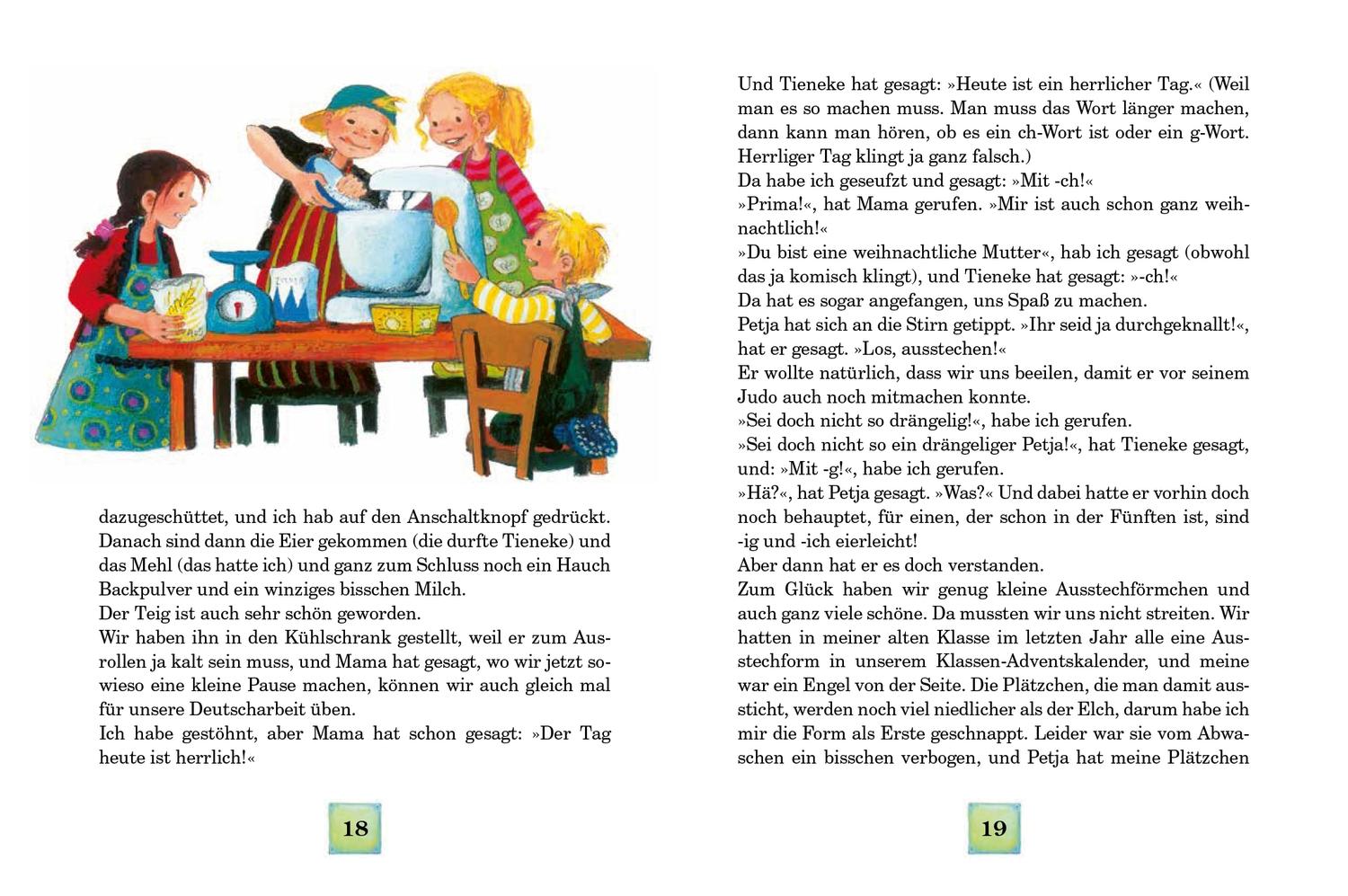 Beispielinhalt (Bild) Weihnachten im  Möwenweg