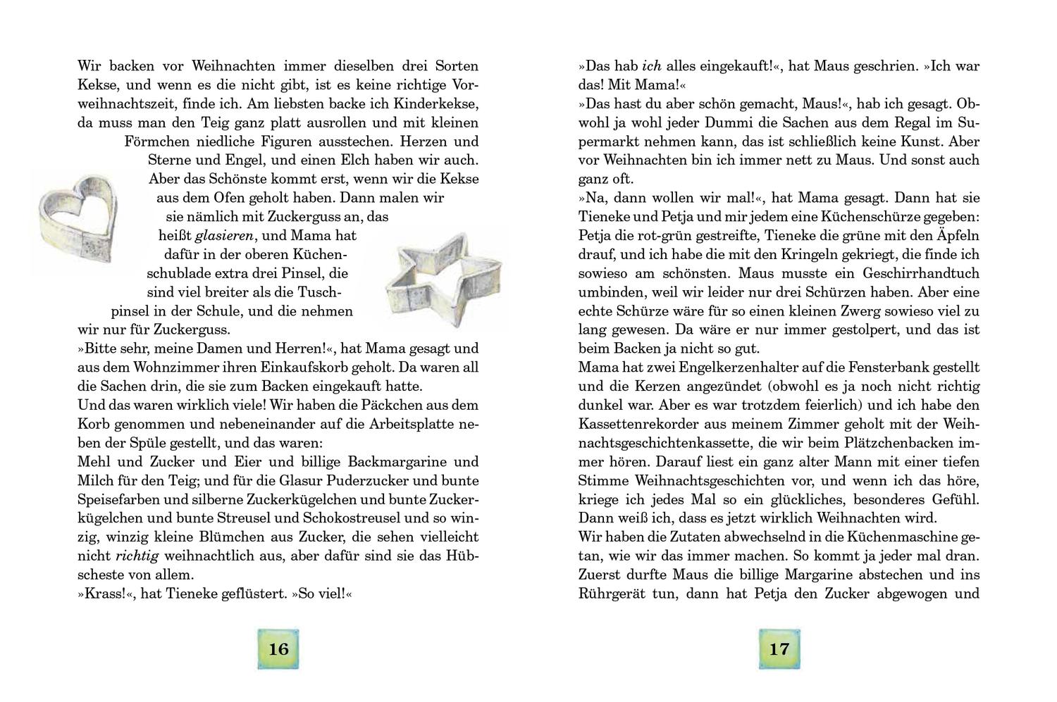 Beispielinhalt (Bild) Weihnachten im  Möwenweg