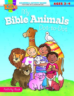 Vorderes Coverbild Coloring Activity Books - General-2-4 - My Bible Animals Dot-To-Dot