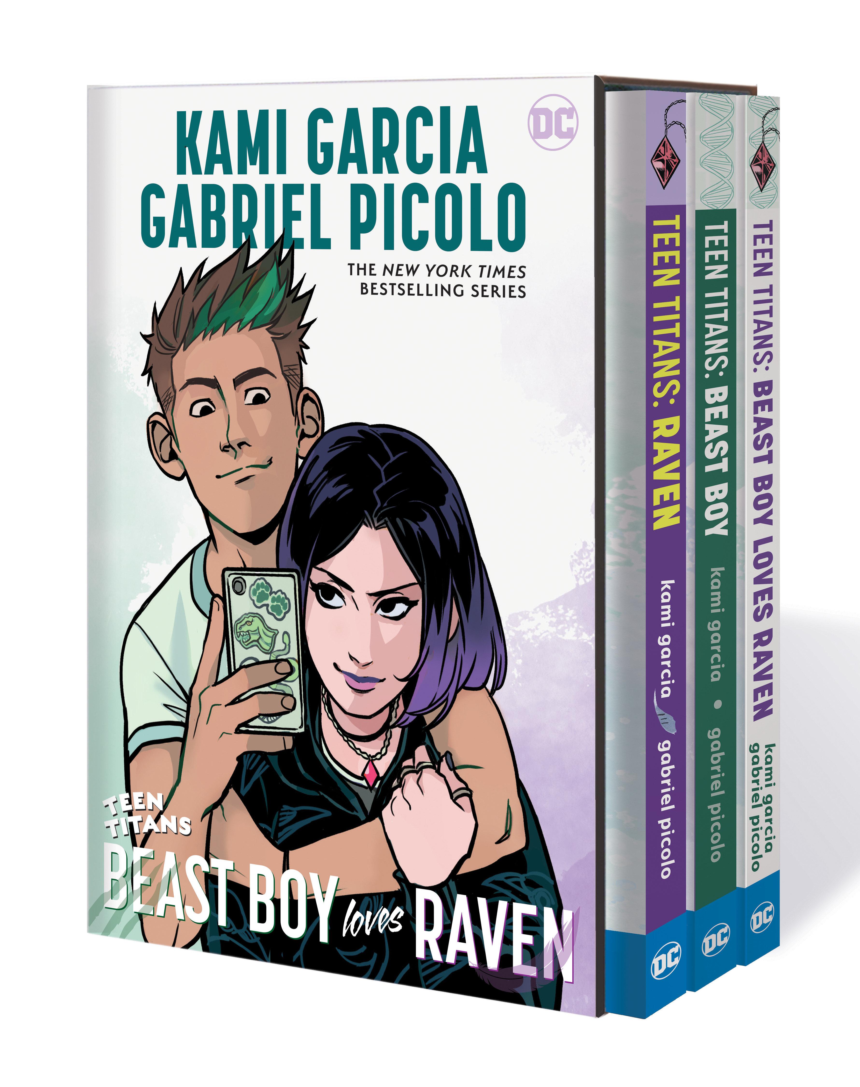 Vorderes Coverbild Teen Titans: Raven, Beast Boy and Beast Boy Loves Raven Box Set