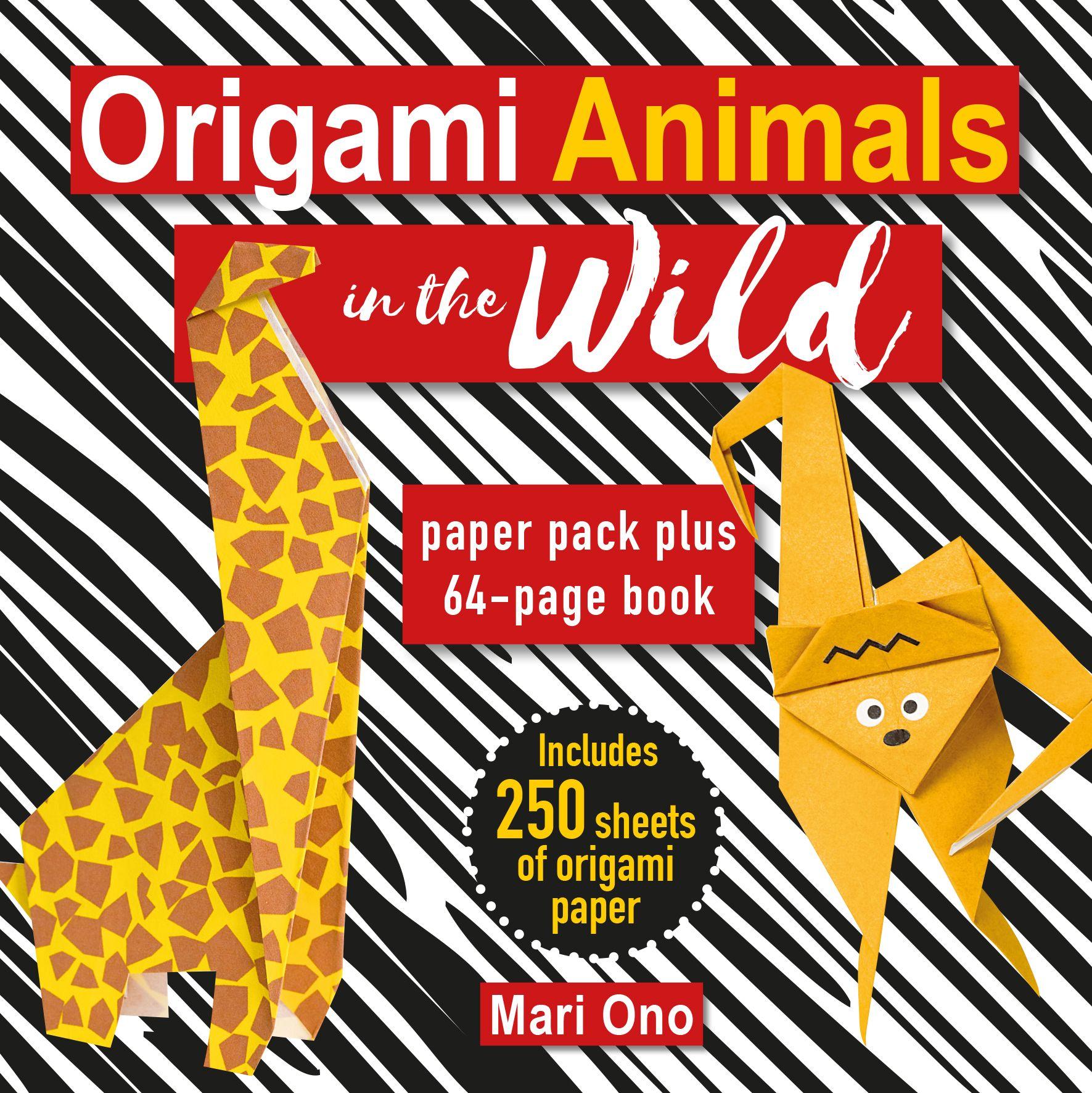 Vorderes Coverbild Origami Animals in the Wild: Paper Block Plus 64-Page Book