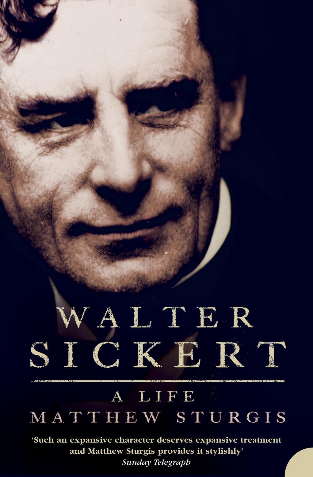 Vorderes Coverbild Walter Sickert