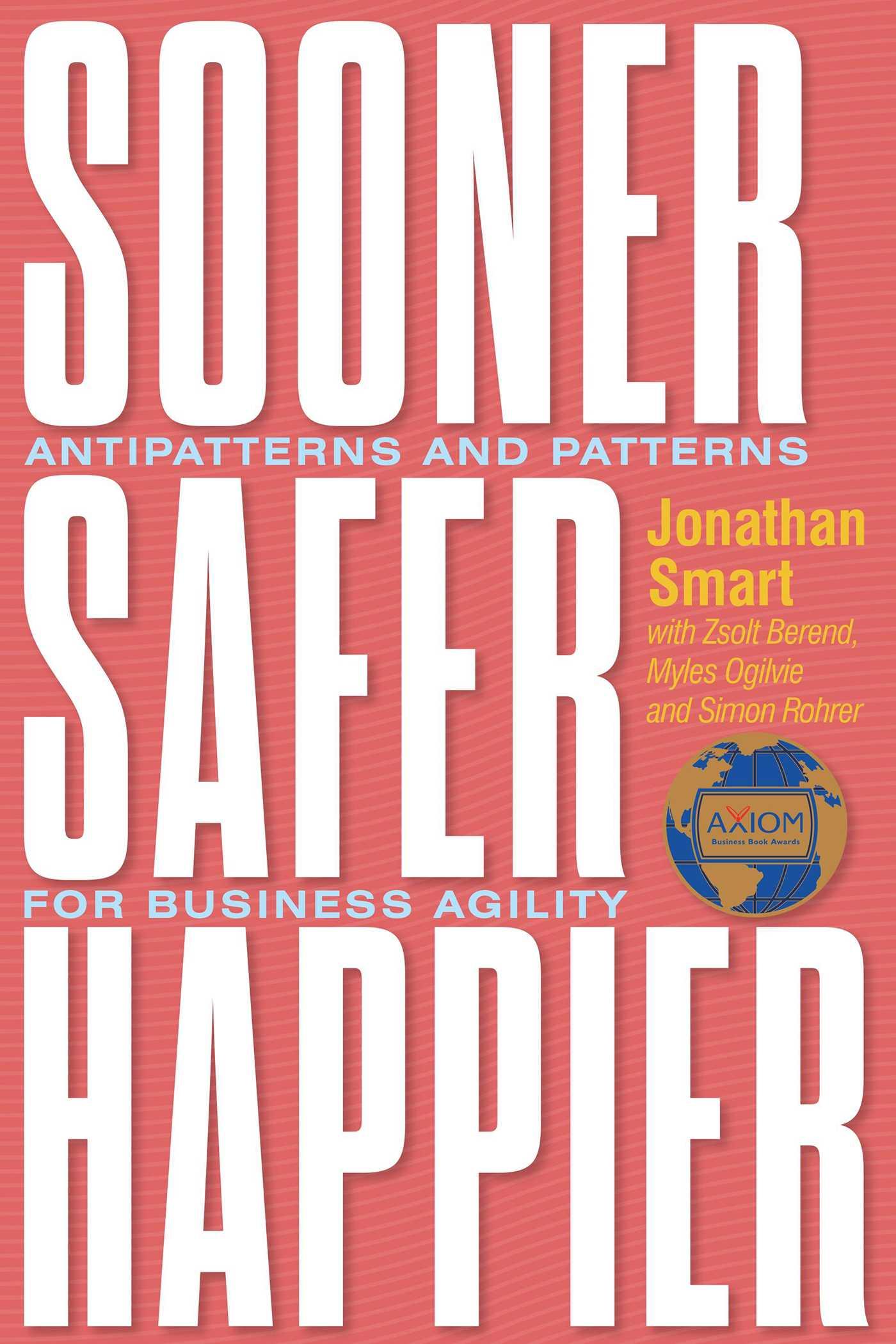 Vorderes Coverbild Sooner Safer Happier