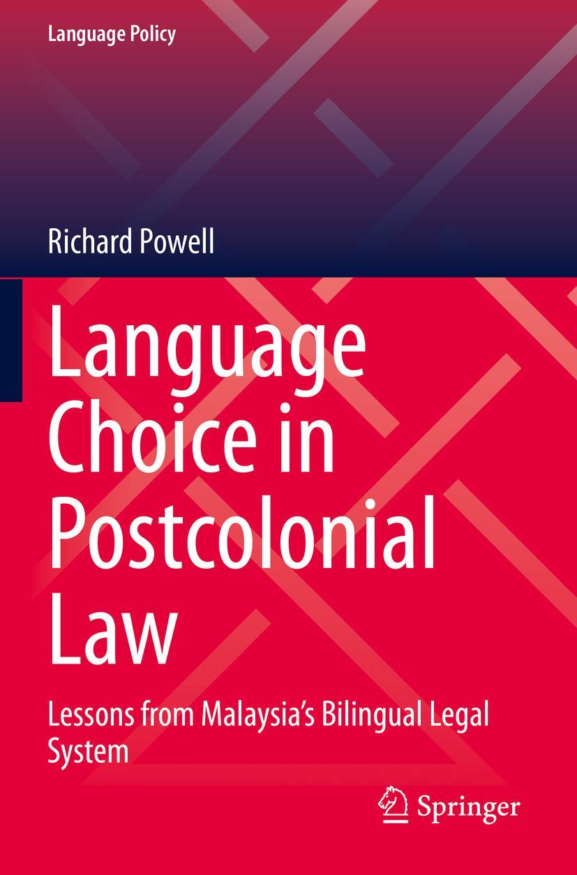 Vorderes Coverbild Language Choice in Postcolonial Law