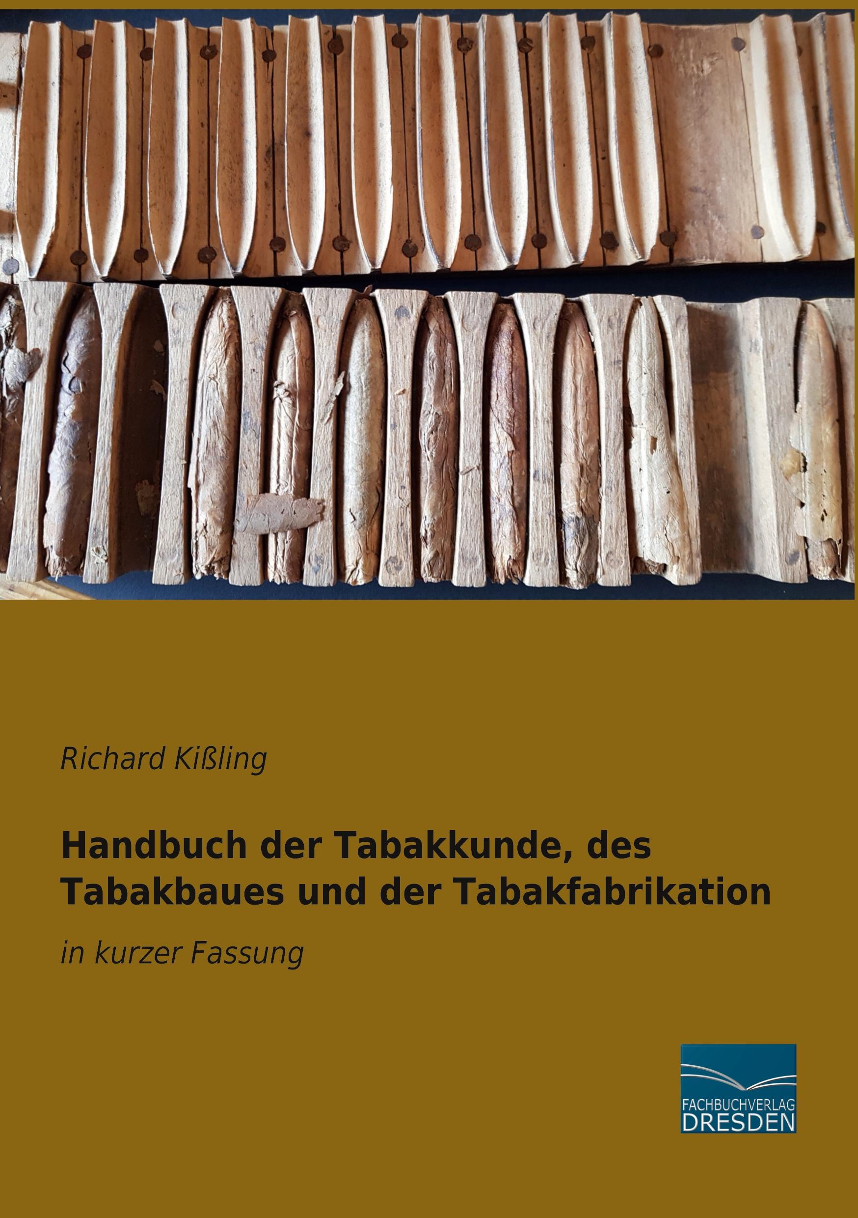 Vorderes Coverbild Handbuch der Tabakkunde, des Tabakbaues und der Tabakfabrikation