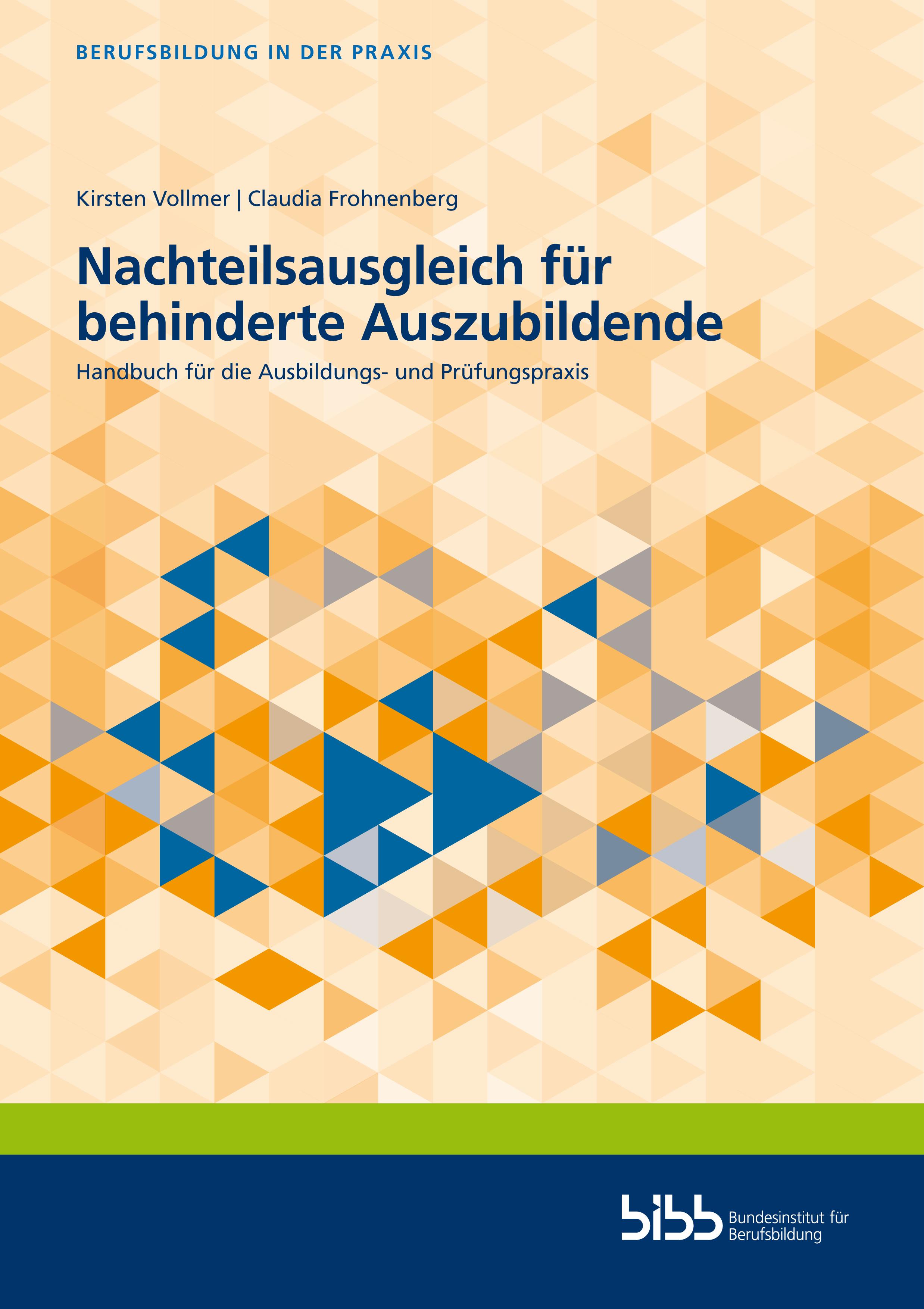 Vorderes Coverbild Nachteilsausgleich für behinderte Auszubildende