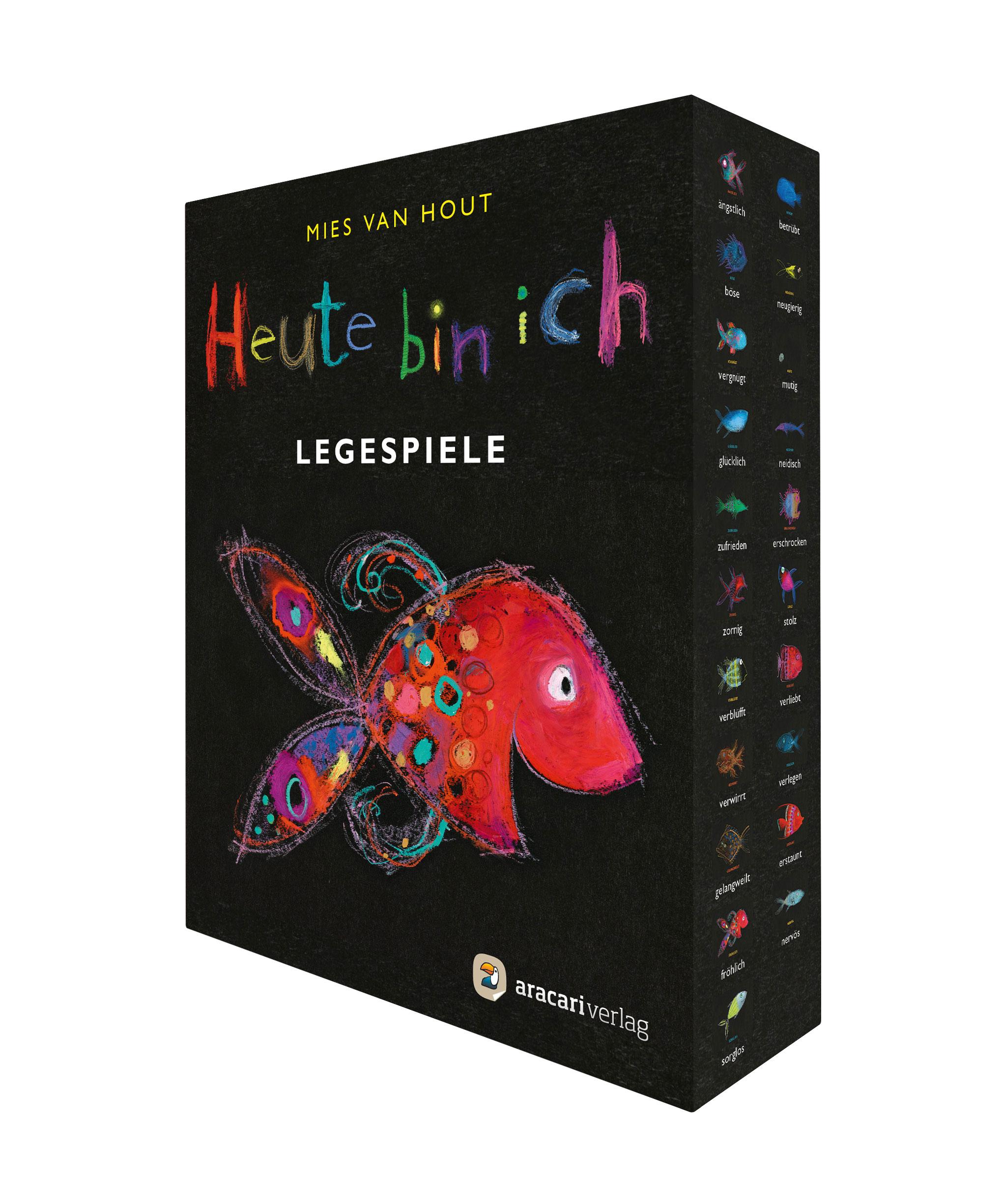 Vorderes Coverbild Heute bin ich - Legespiele
