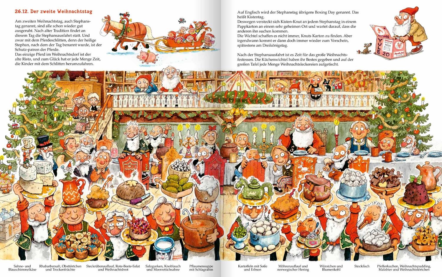 Beispielinhalt (Bild) Der Weihnachtsmann macht Ferien