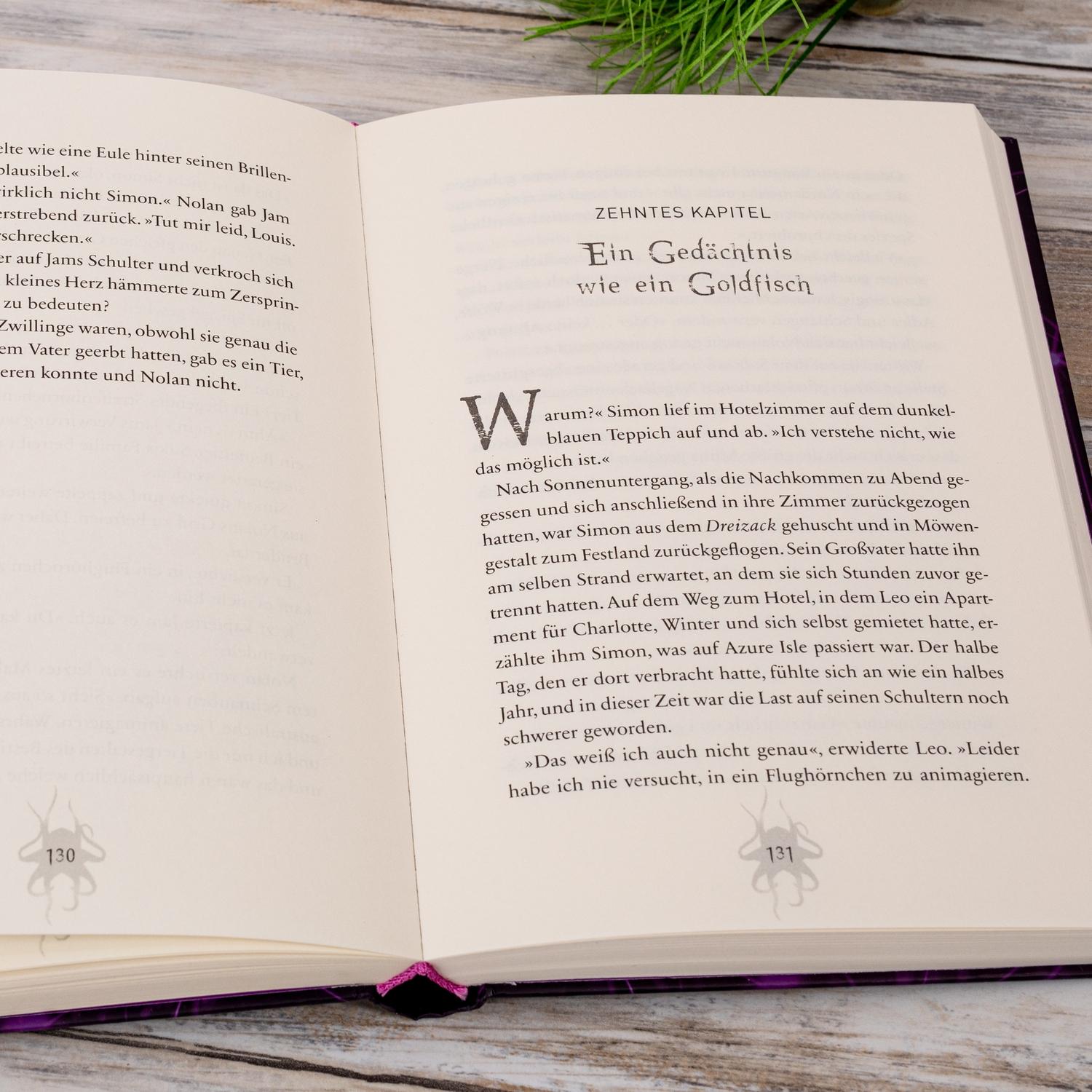 Beispielinhalt (Bild) Die Erben der Animox 2. Das Gift des Oktopus