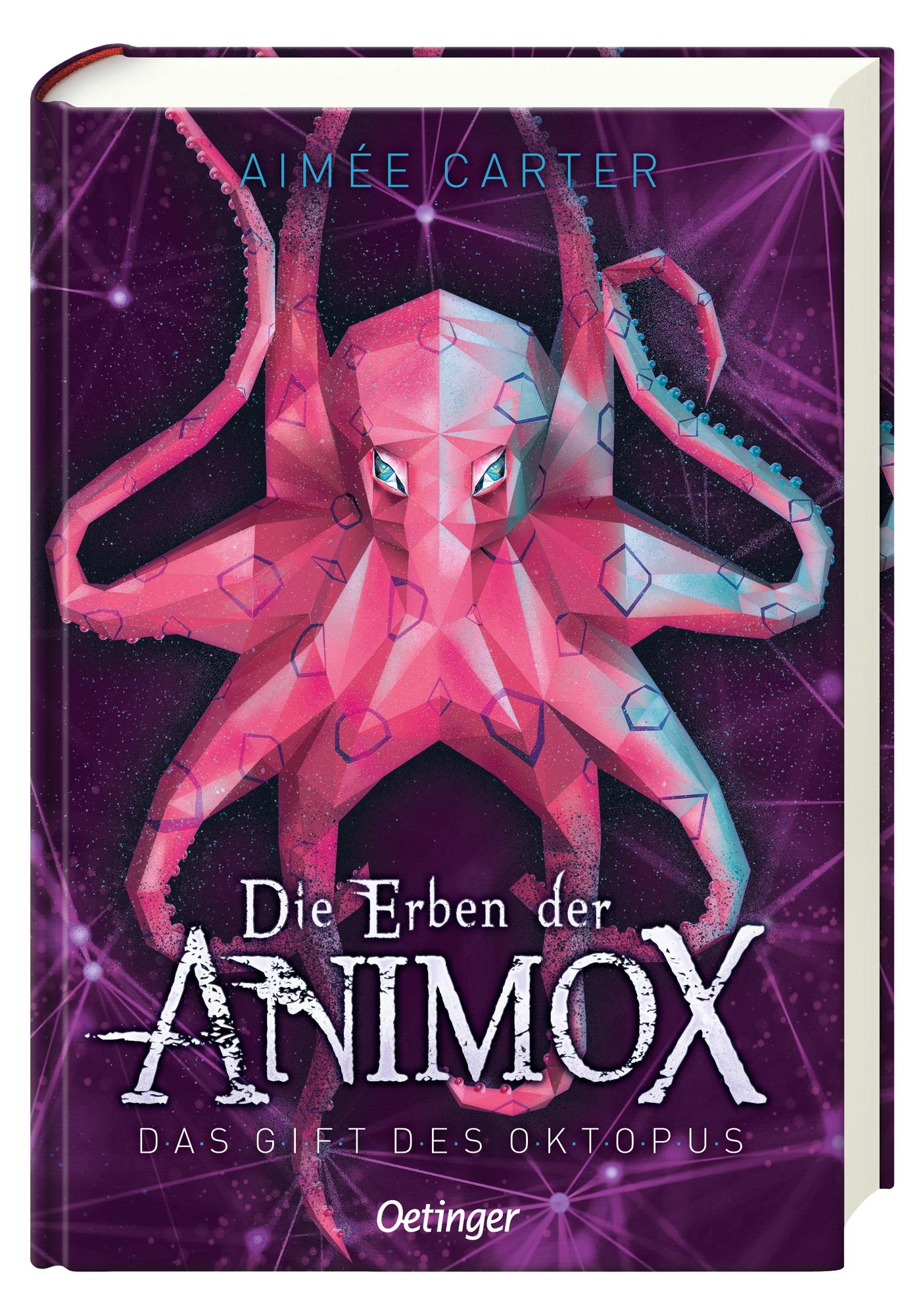 Beispielinhalt (Bild) Die Erben der Animox 2. Das Gift des Oktopus