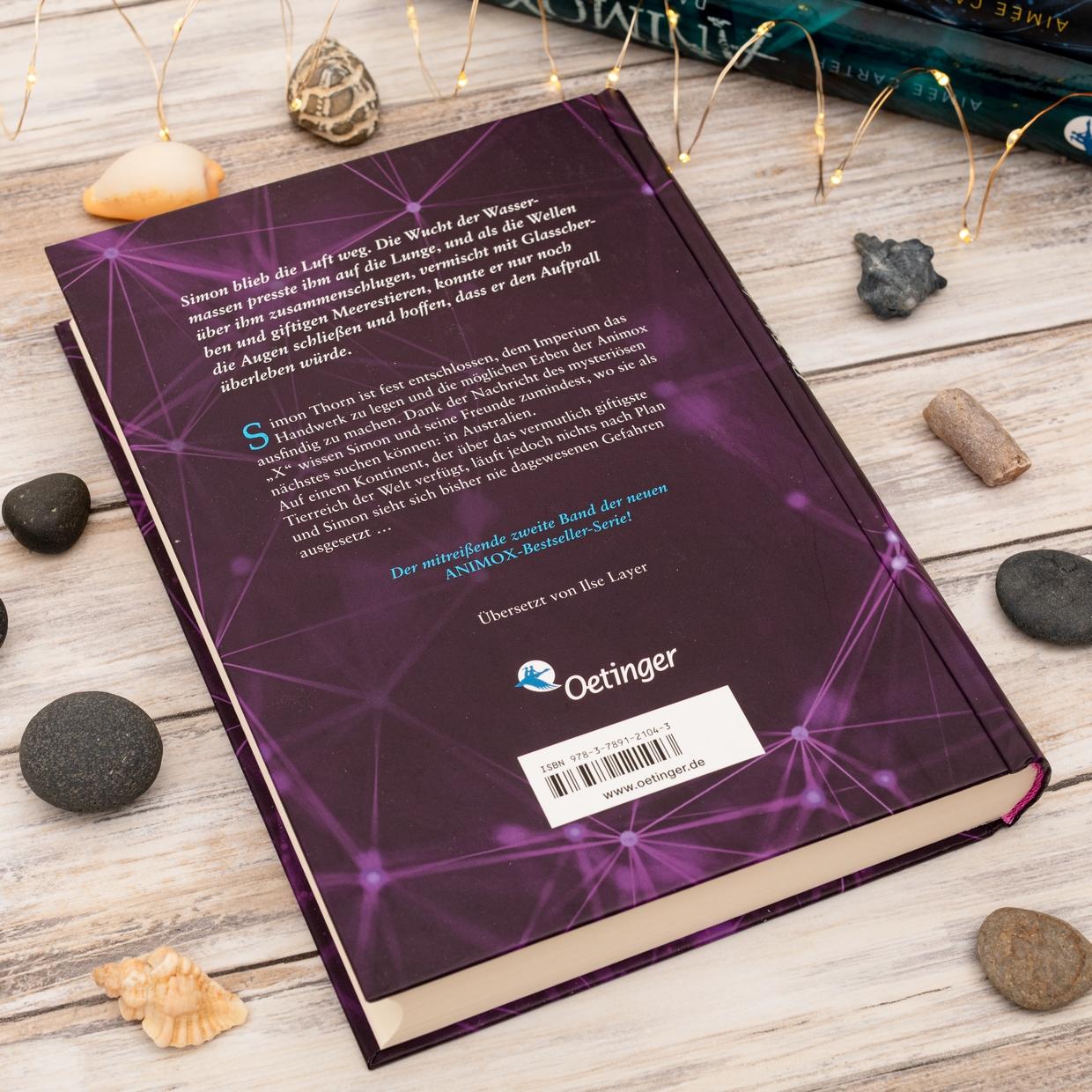 Beispielinhalt (Bild) Die Erben der Animox 2. Das Gift des Oktopus