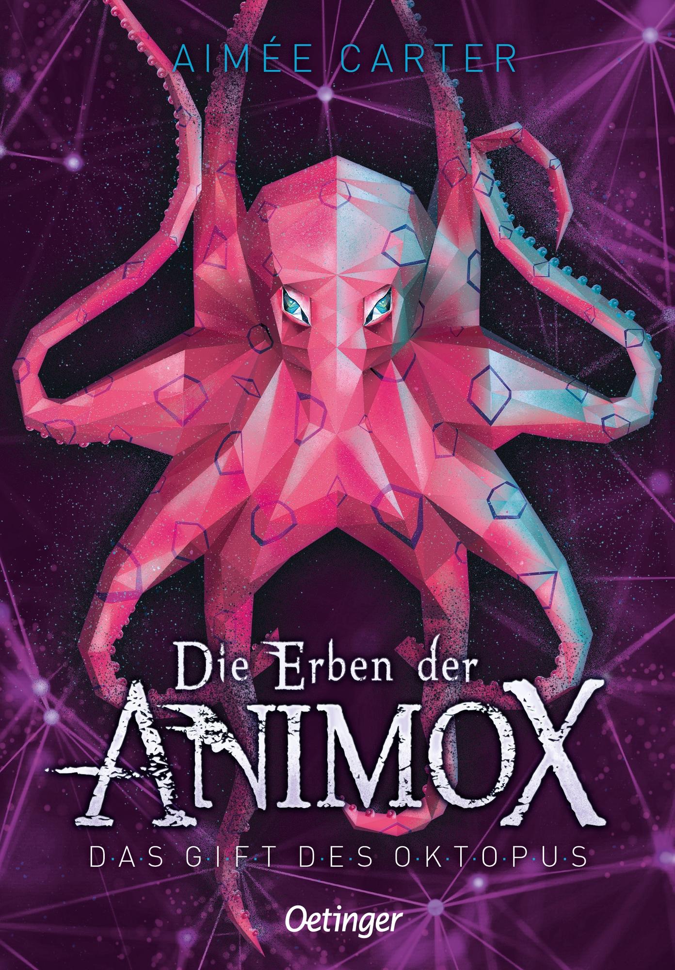 Vorderes Coverbild Die Erben der Animox 2. Das Gift des Oktopus