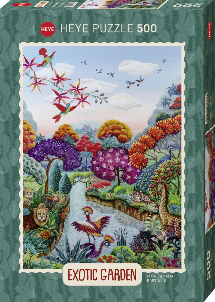 Vorderes Coverbild Plant Paradise Puzzle 500 Teile