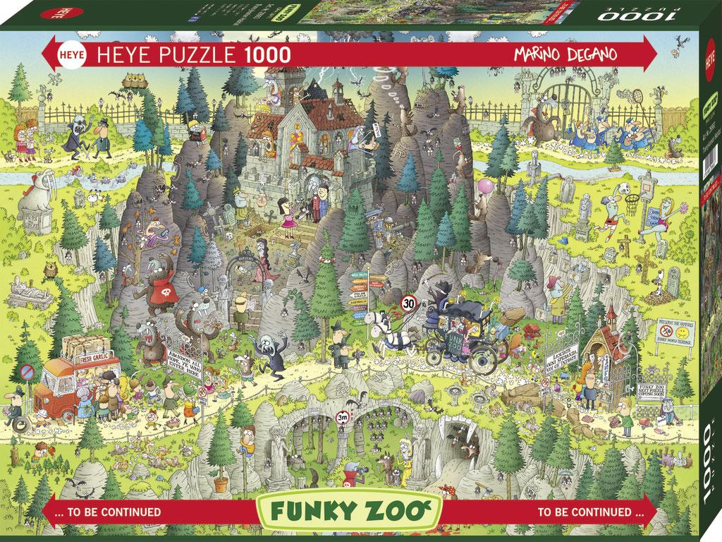 Vorderes Coverbild Transylvanian Habitat Puzzle 1000 Teile