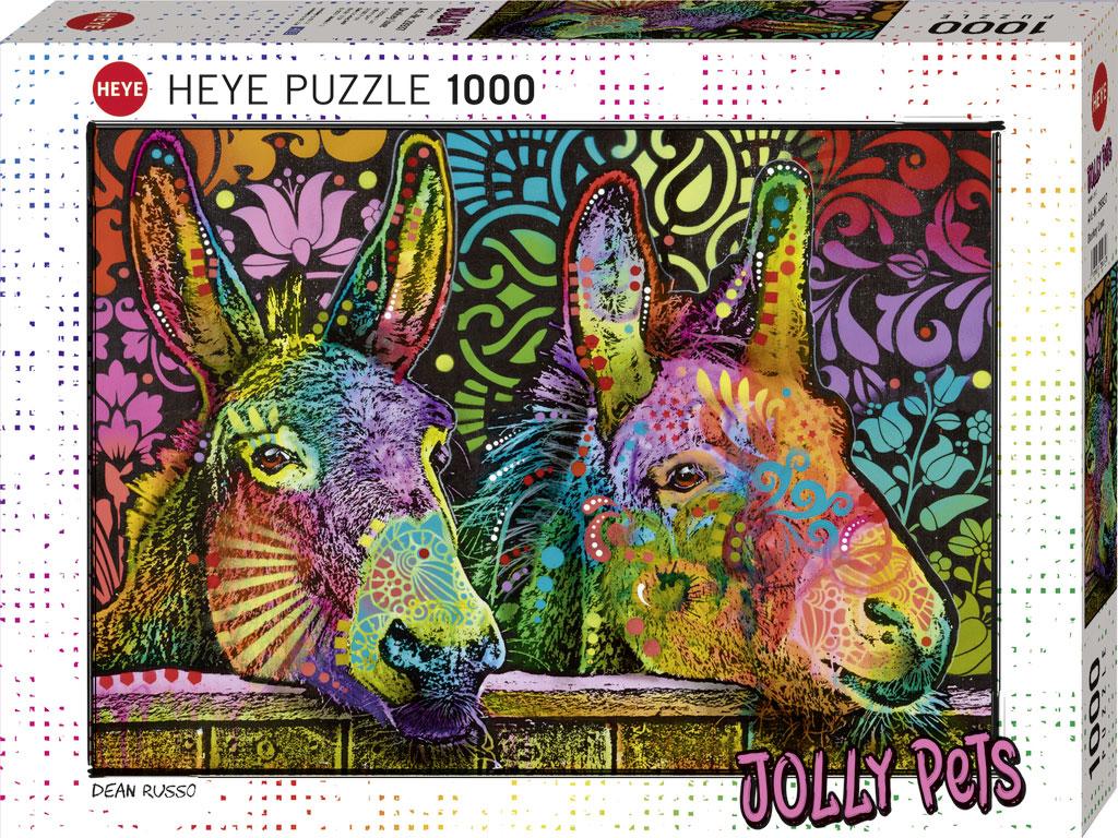 Vorderes Coverbild Donkey Love Puzzle 1000 Teile