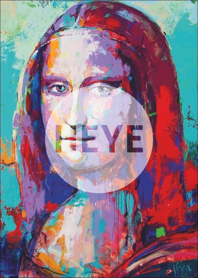 Beispielinhalt (Bild) Mona Lisa Puzzle 1000 Teile