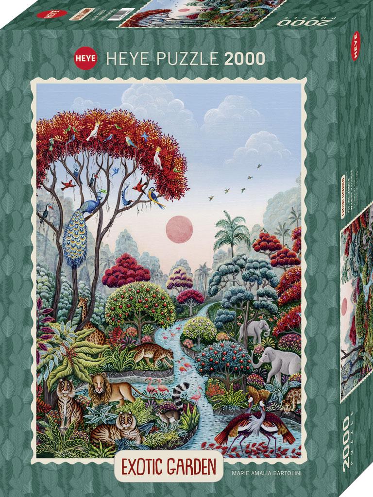 Vorderes Coverbild Wildlife Paradise Puzzle 2000 Teile