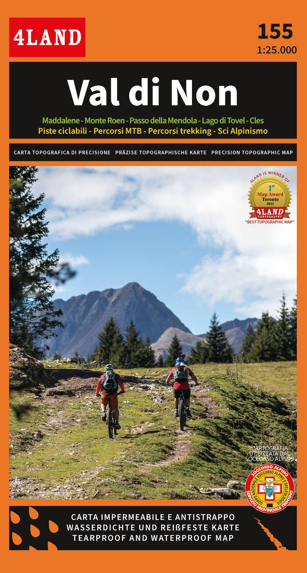 Vorderes Coverbild Val di Non 1 : 25 000