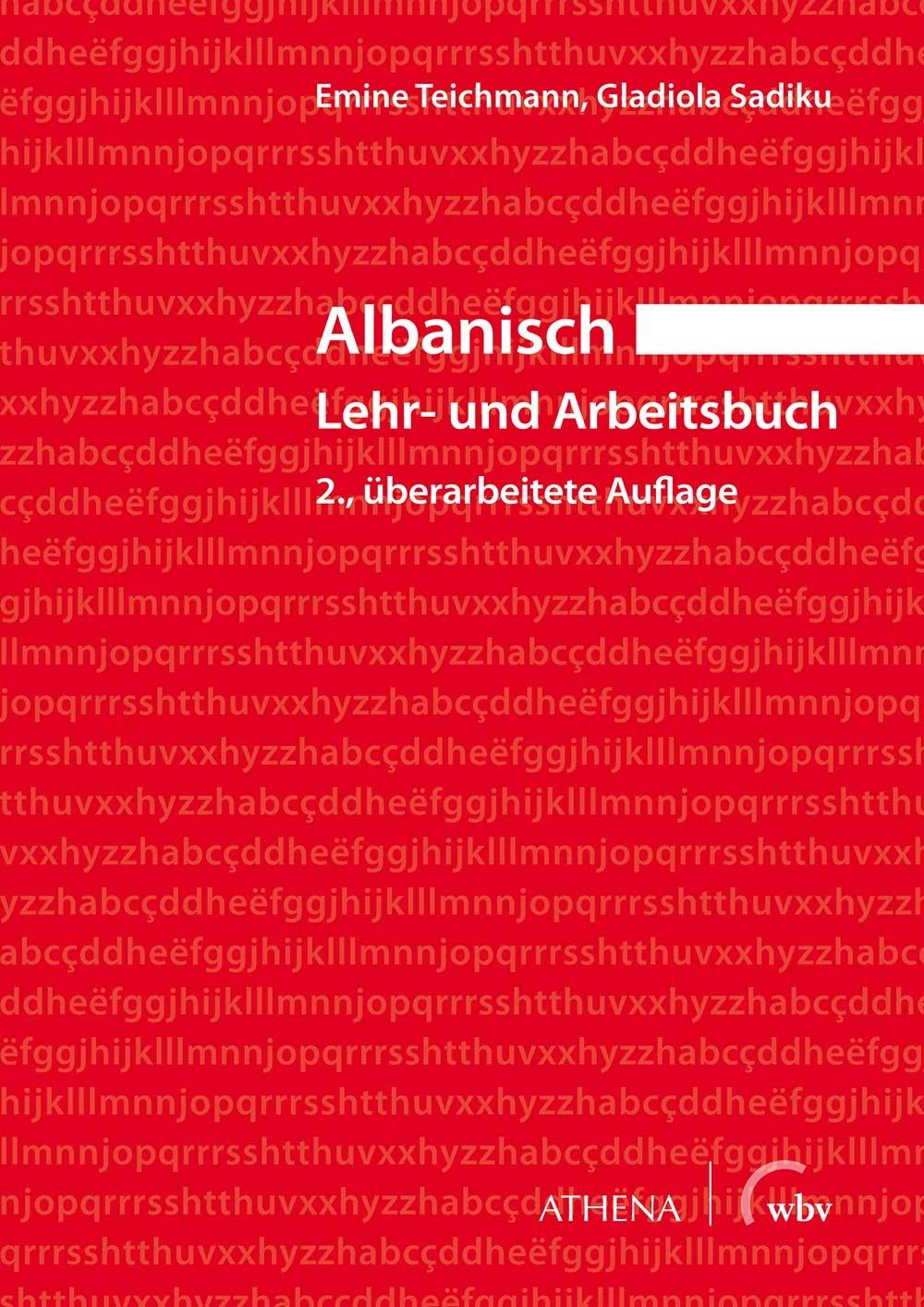 Vorderes Coverbild Albanisch - Lehr- und Arbeitsbuch
