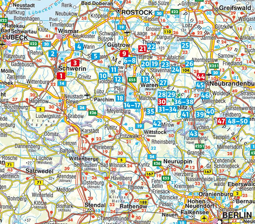 Beispielinhalt (Bild) Mecklenburgische Seenplatte