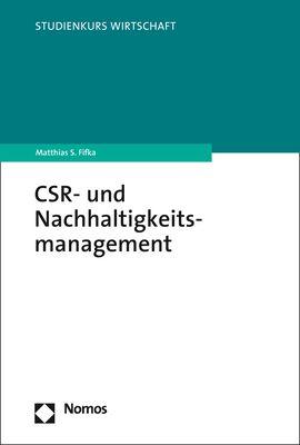 Vorderes Coverbild CSR- und Nachhaltigkeitsmanagement
