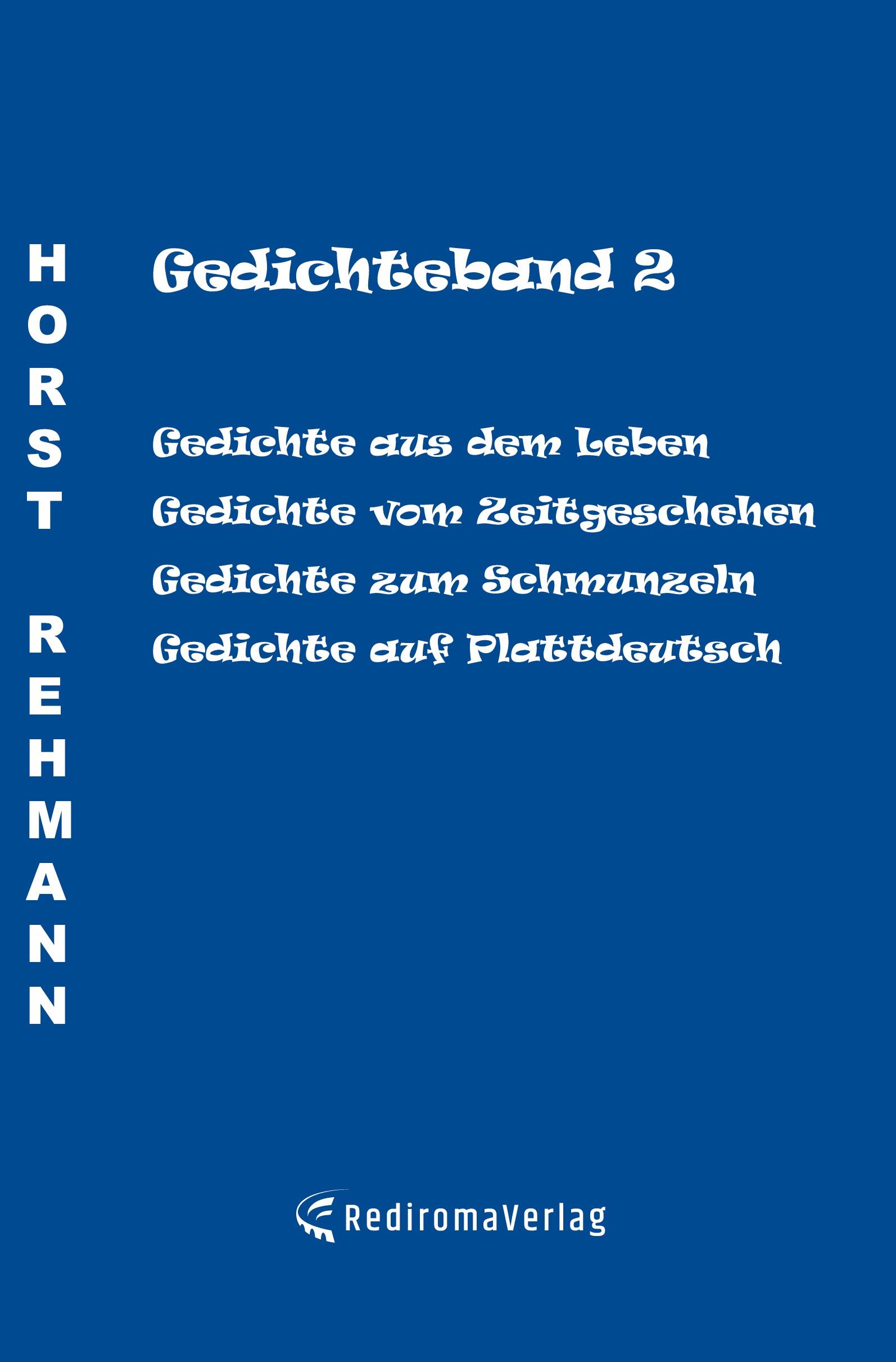 Vorderes Coverbild Gedichteband 2