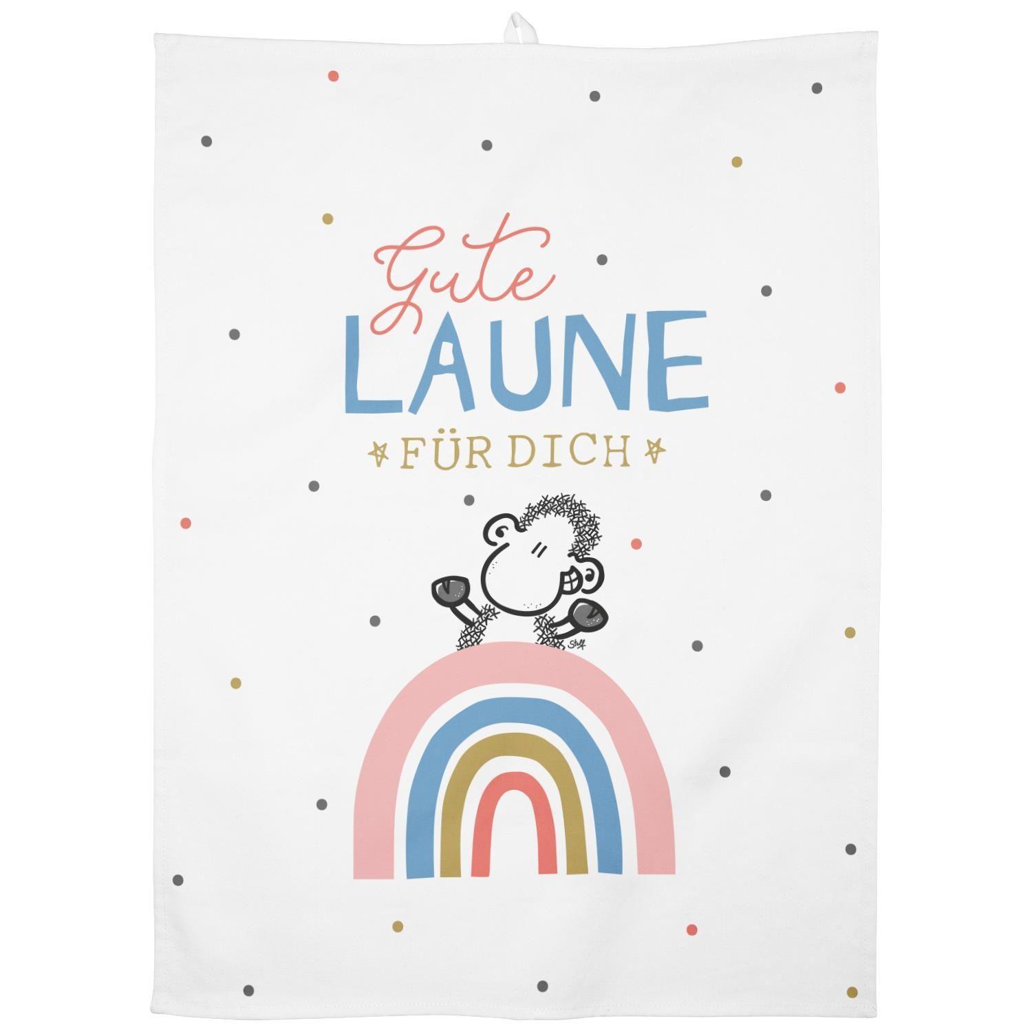 Vorderes Coverbild Sheepworld 47091 Geschirrtuch Gute Laune